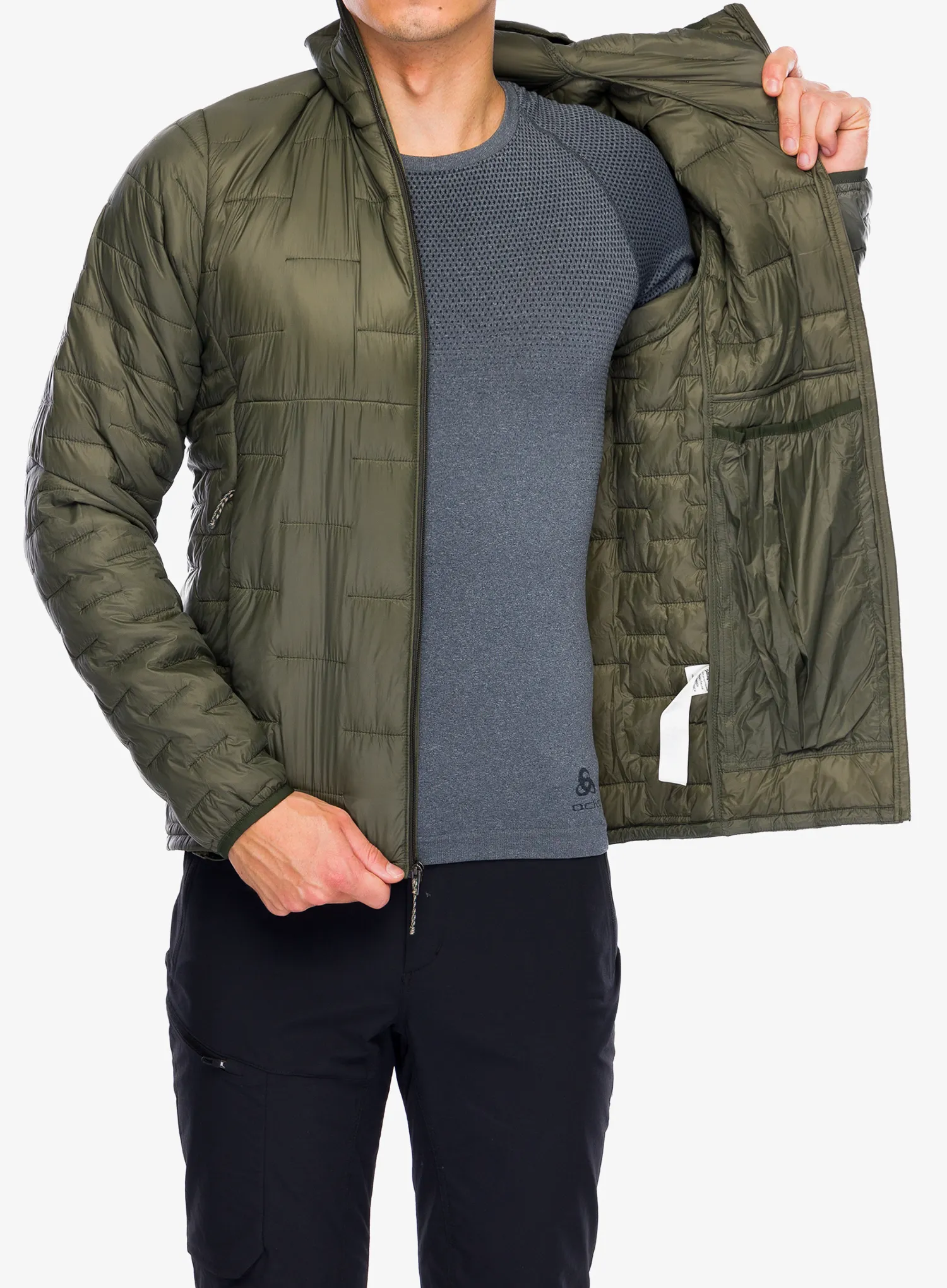 Jakna s postavom Patagonia Micro Puff Hoody - pine needle green