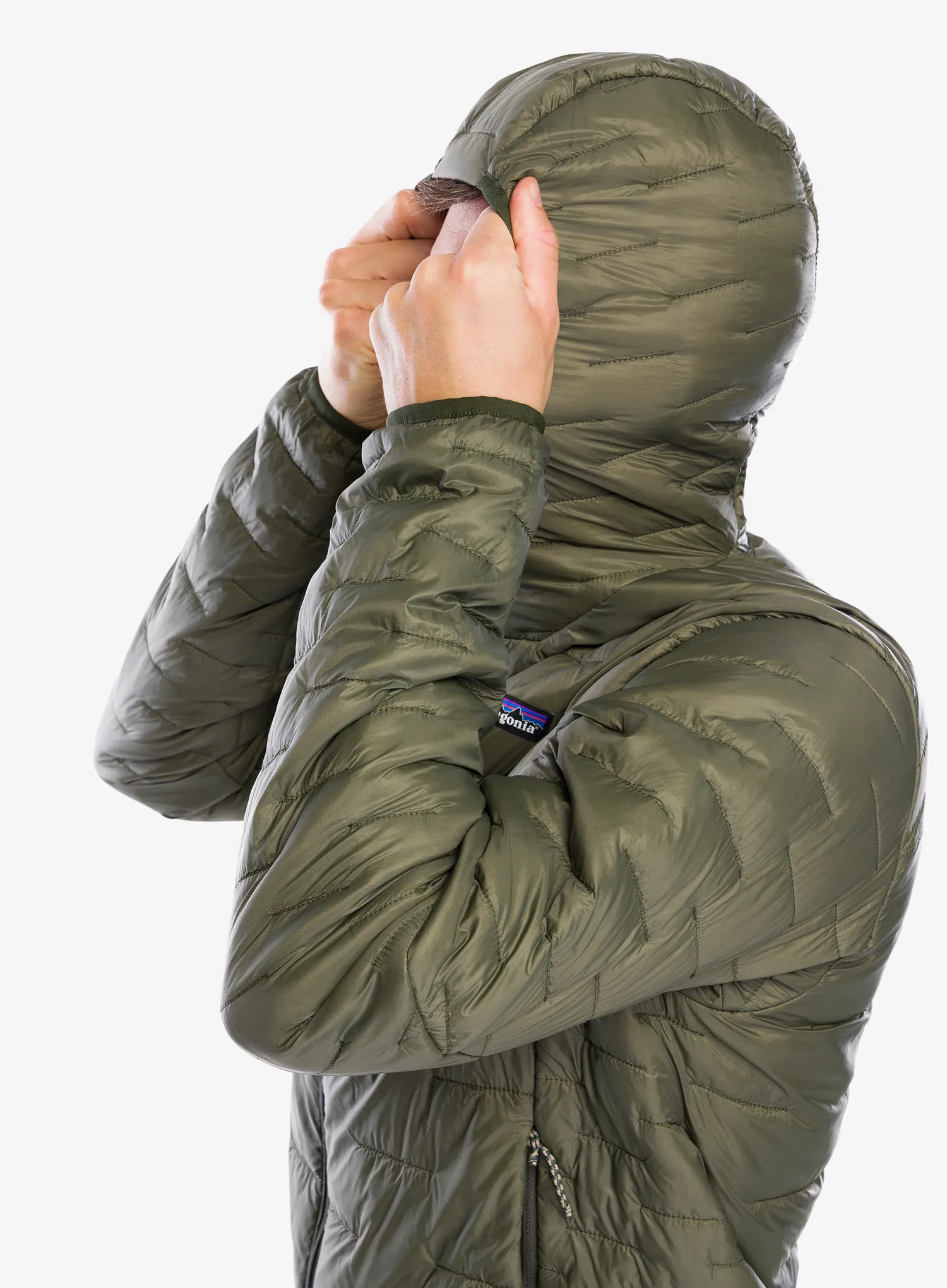 Jakna s postavom Patagonia Micro Puff Hoody - pine needle green