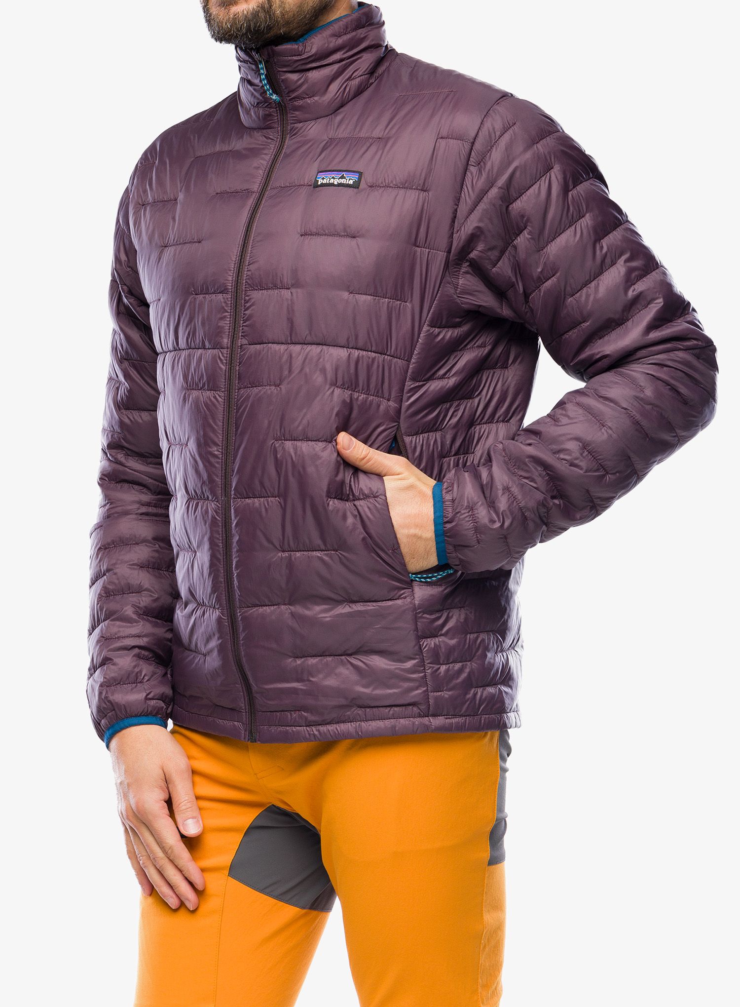Jakna s postavom Patagonia Micro Puff Jacket - obsidian plum