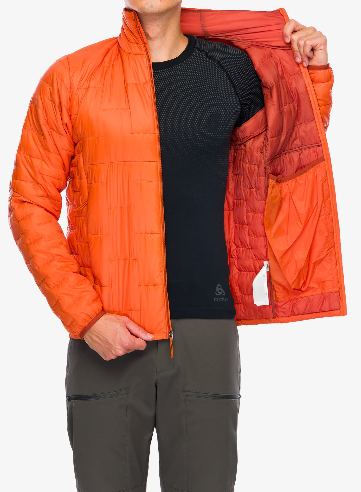 Jakna s postavom Patagonia Micro Puff Jacket - redtail rust