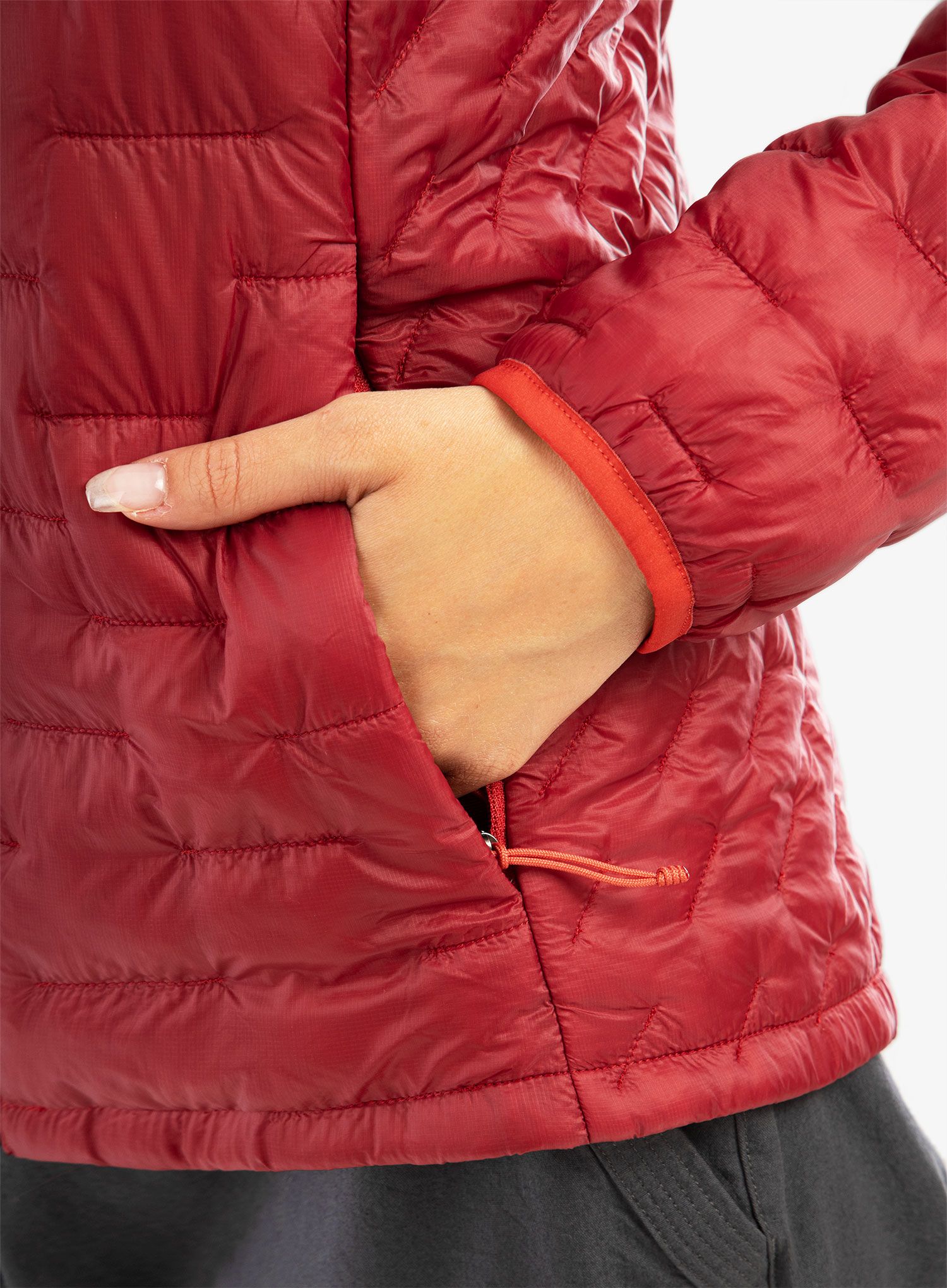 Jakna s postavom Patagonia Micro Puff Jacket - wax red
