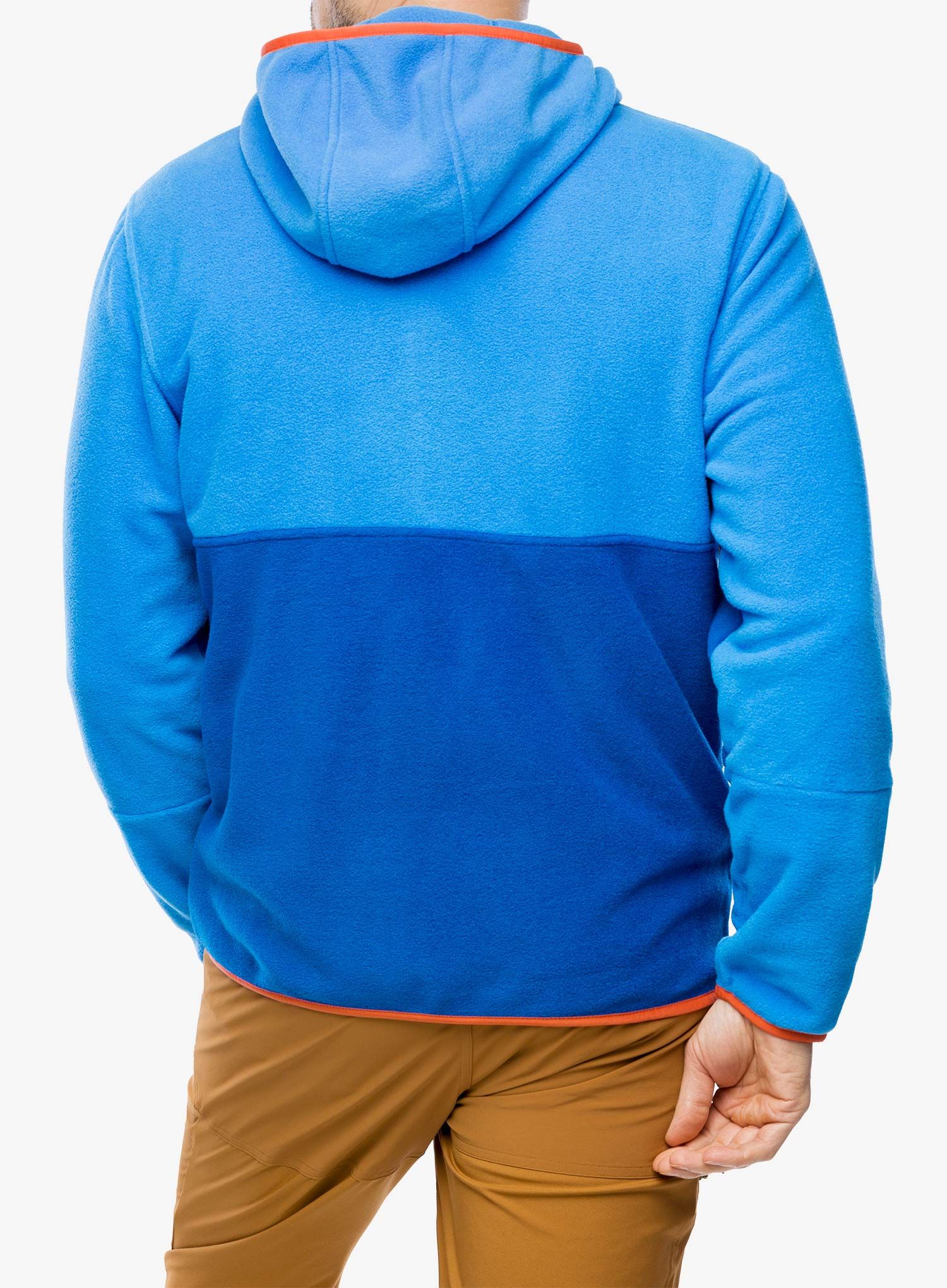 Dukserica na otkopčavanje Patagonia Microdini Hoody - endless blue
