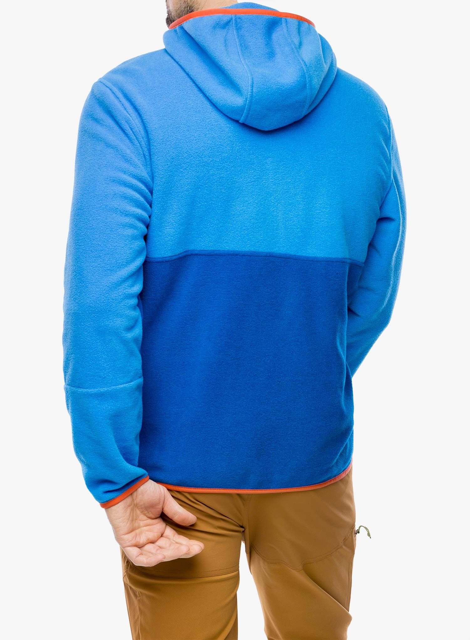 Dukserica na otkopčavanje Patagonia Microdini Hoody - endless blue