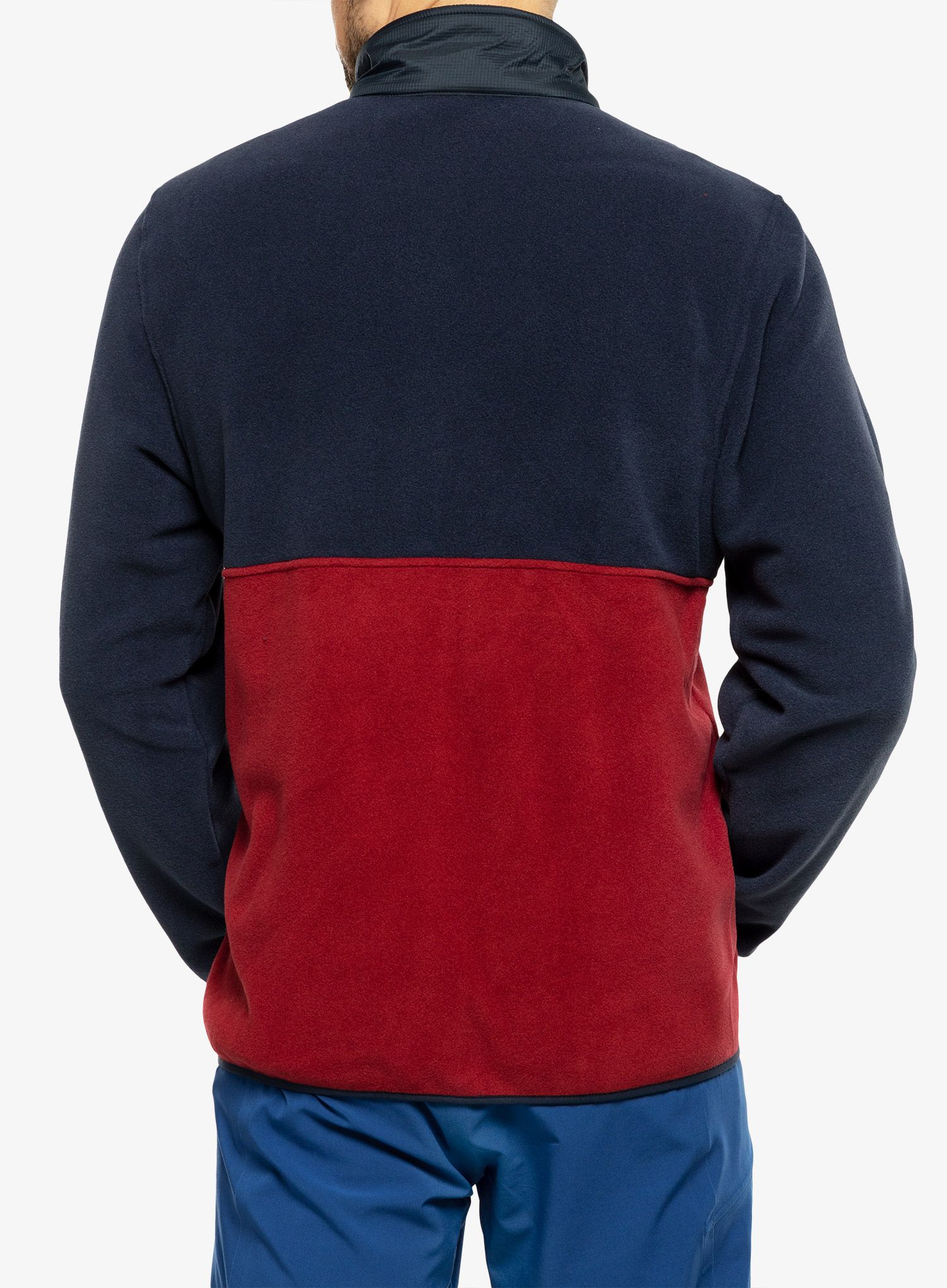 Dukserica od flisa Patagonia Microdini - wax red