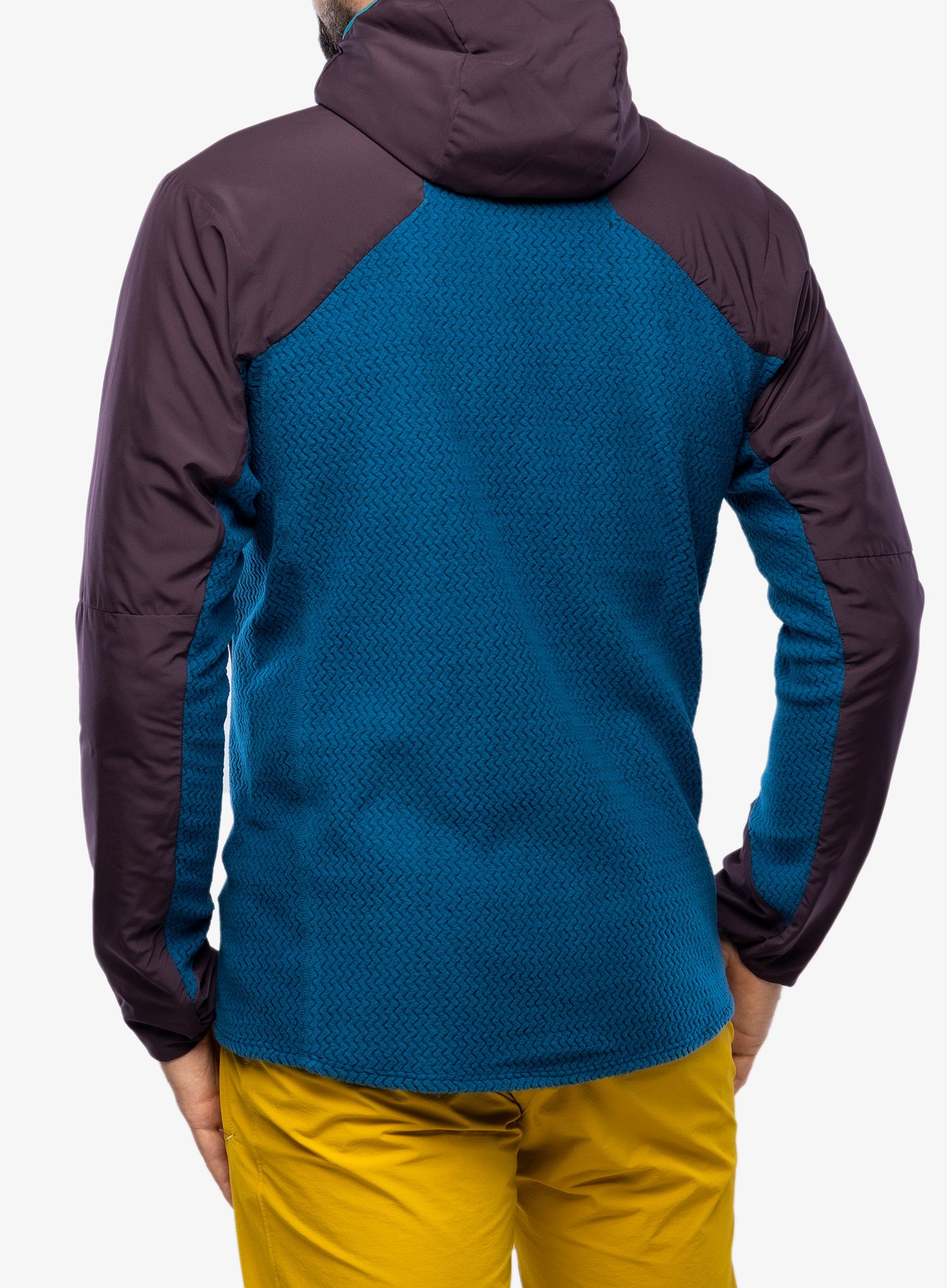 Jakna Patagonia Nano-Air Light Hybrid Hoody - obsidian plum