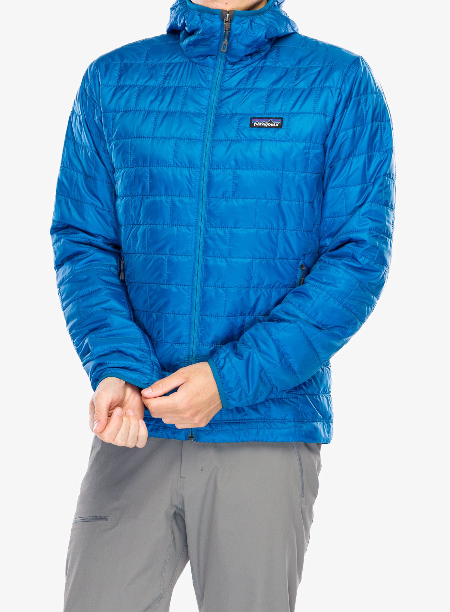 Jakna s postavom Patagonia Nano Puff Hoody - endles blue