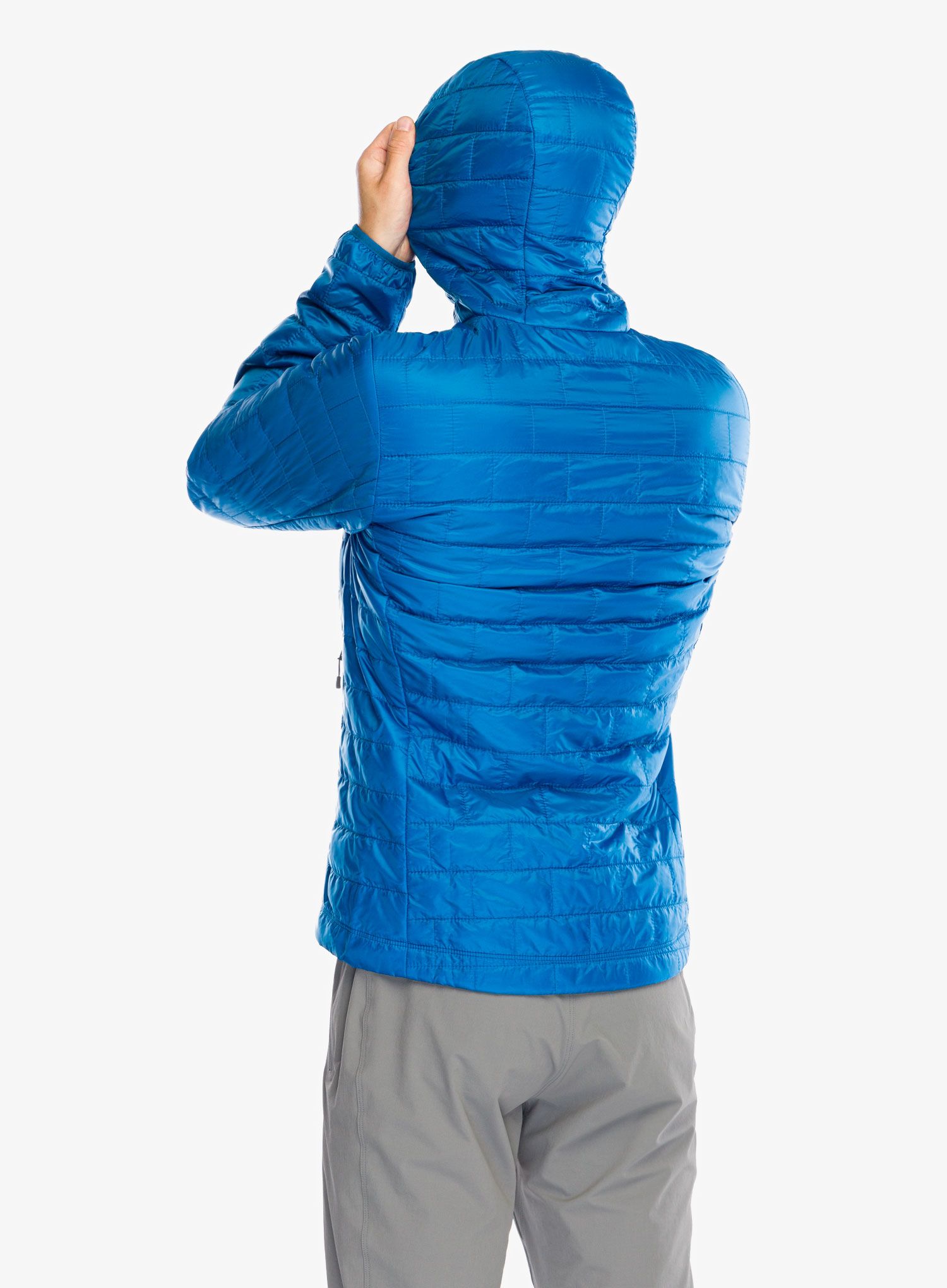 Jakna s postavom Patagonia Nano Puff Hoody - endles blue