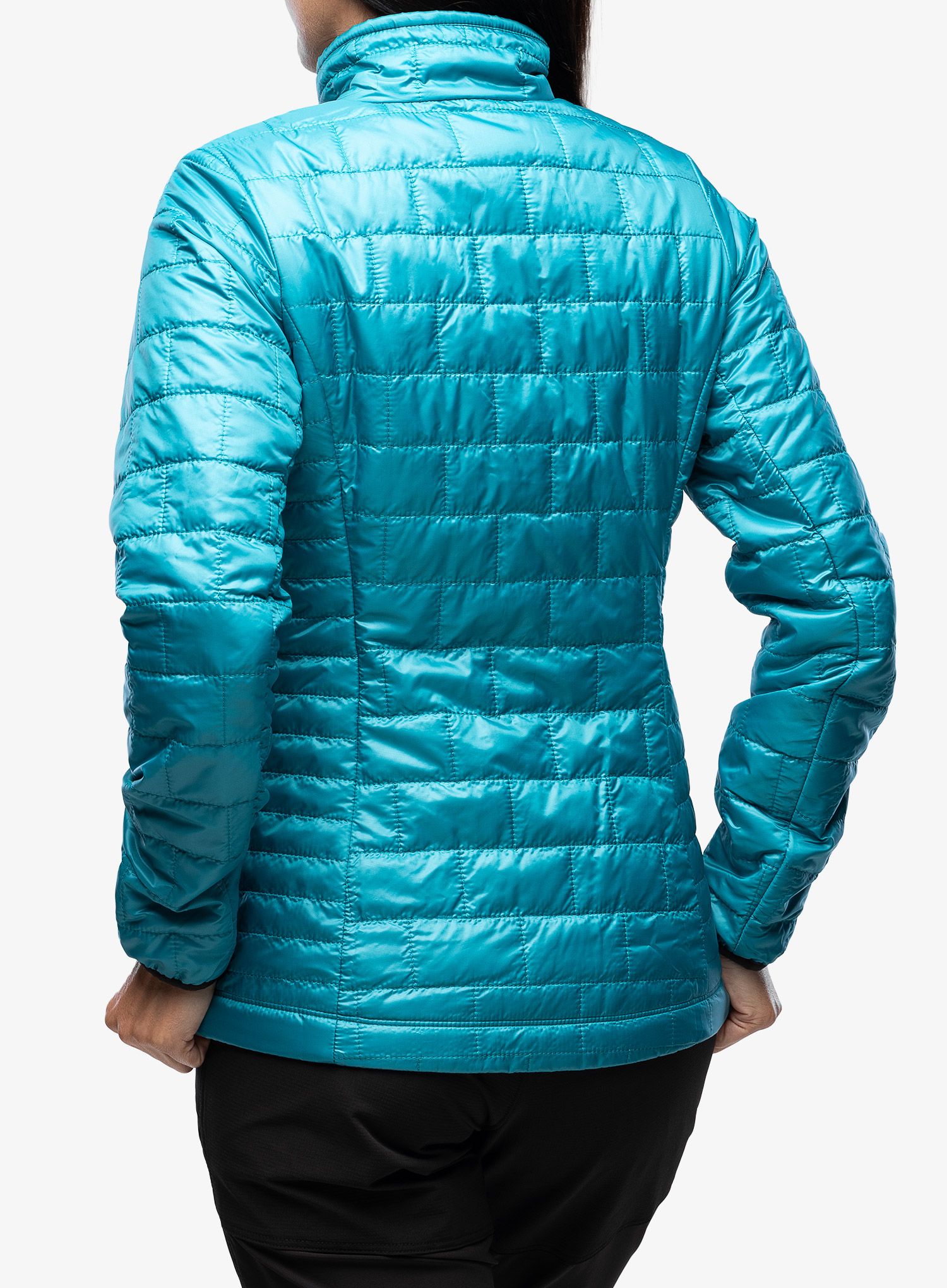 Jakna s postavom ženska Patagonia Nano Puff Jacket - belay blue