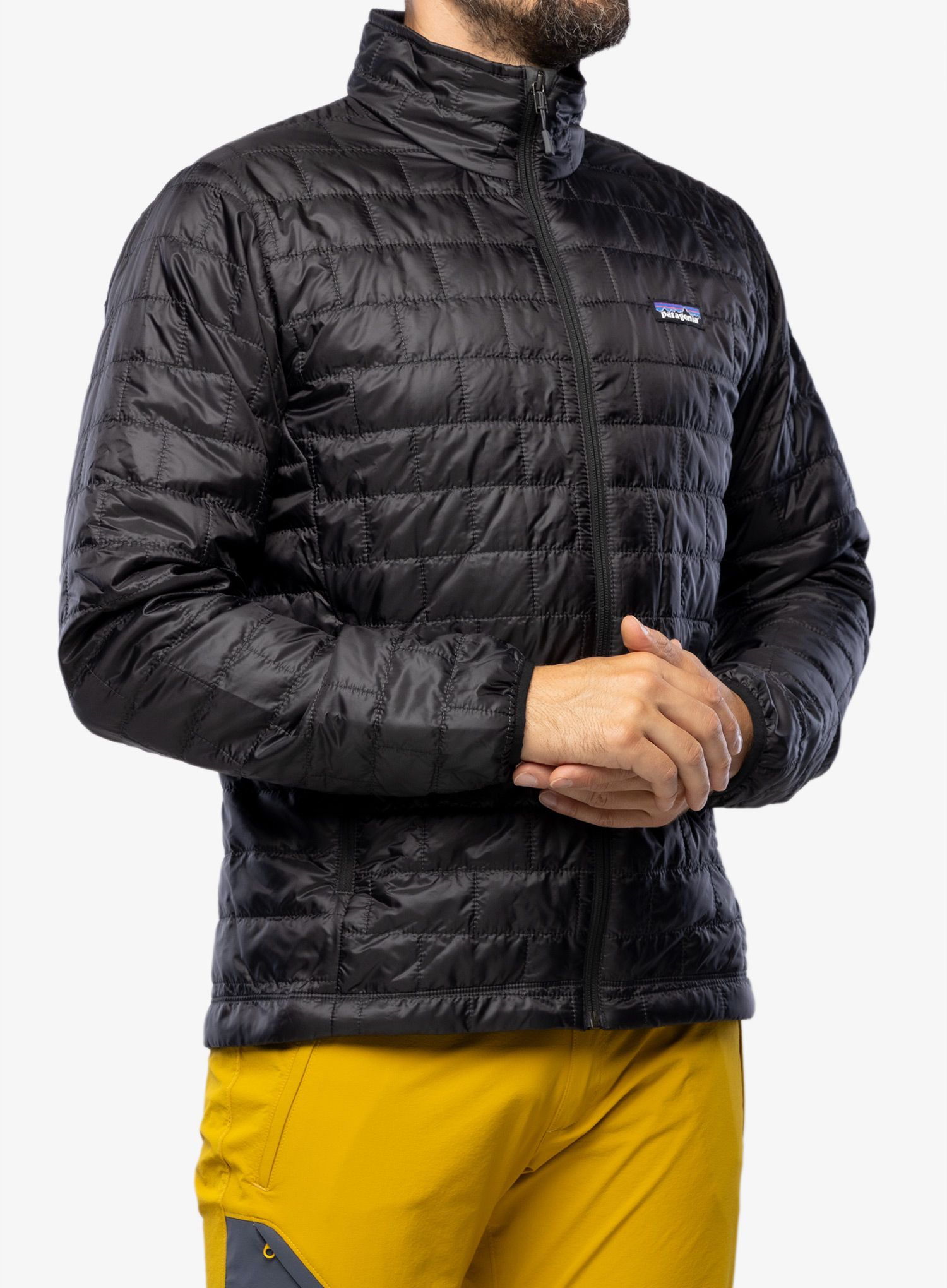 Jakna s postavom Patagonia Nano Puff Jacket - black