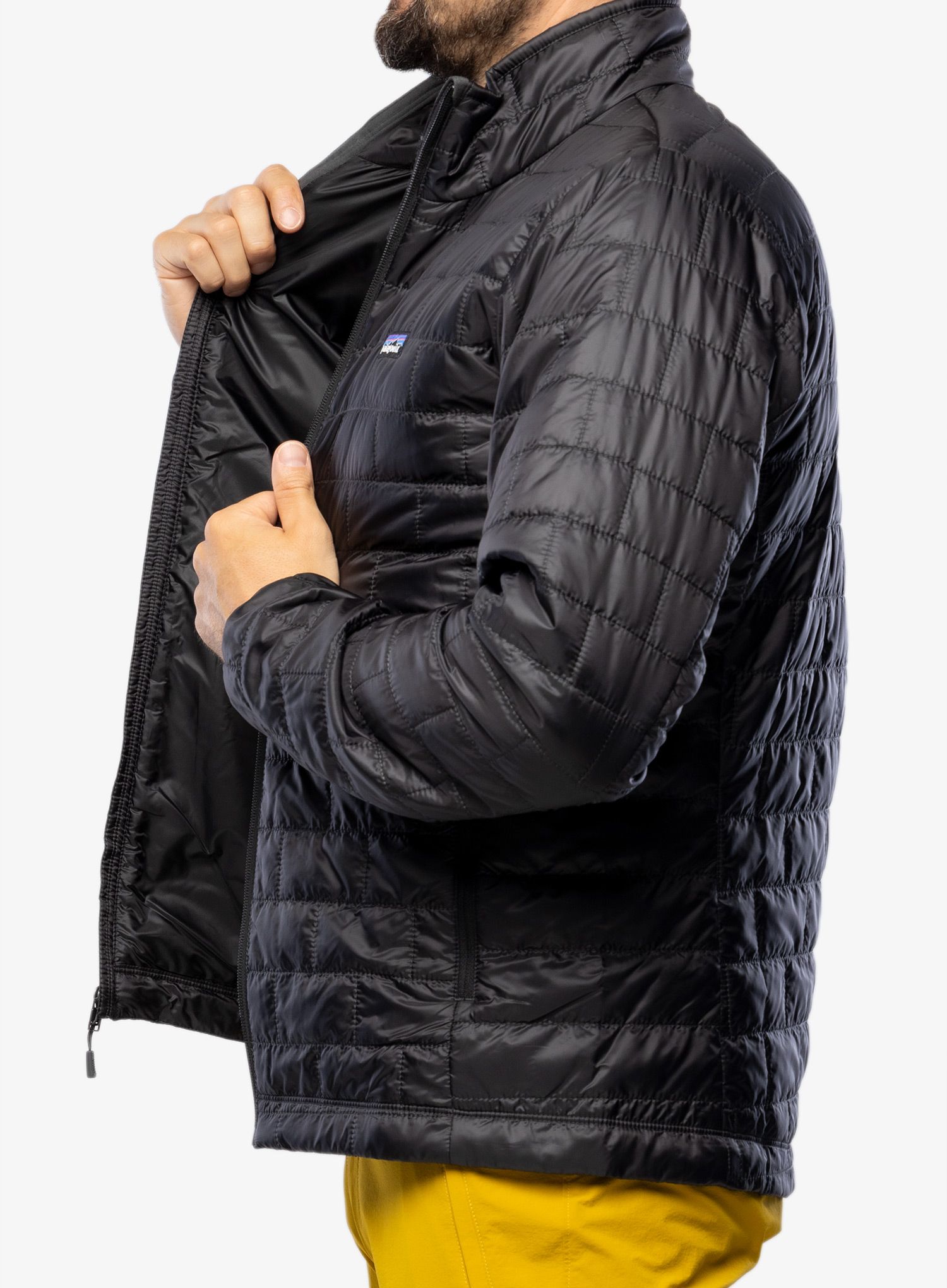 Jakna s postavom Patagonia Nano Puff Jacket - black