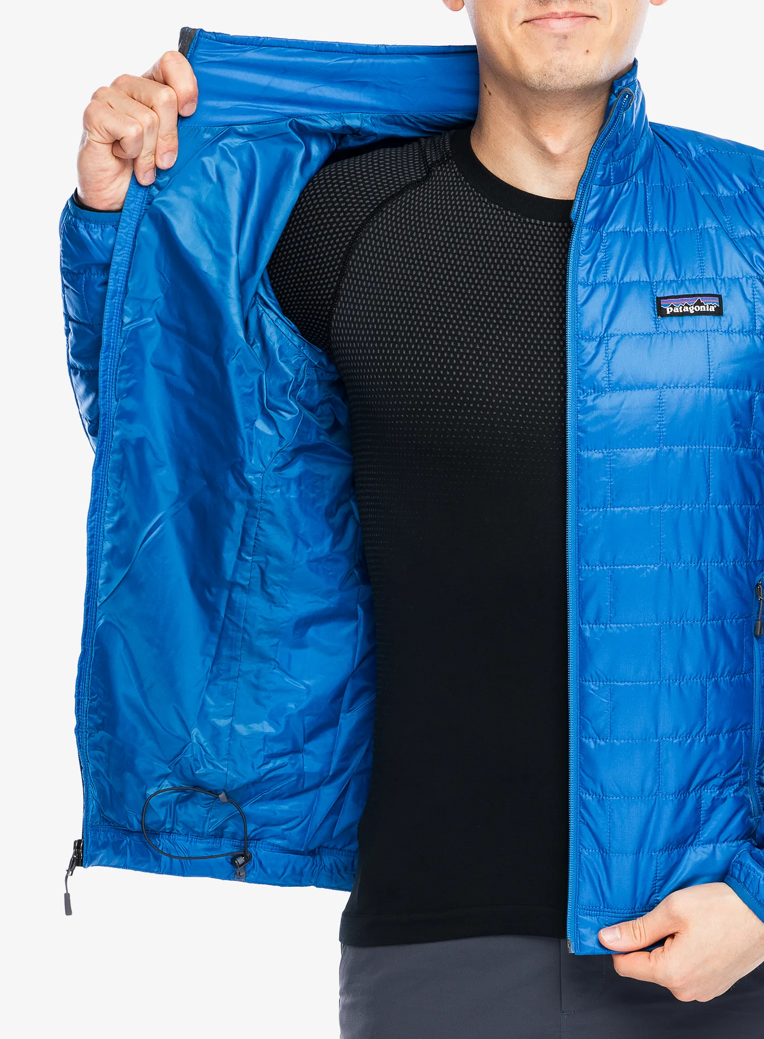 Jakna s postavom Patagonia Nano Puff Jacket - endles blue