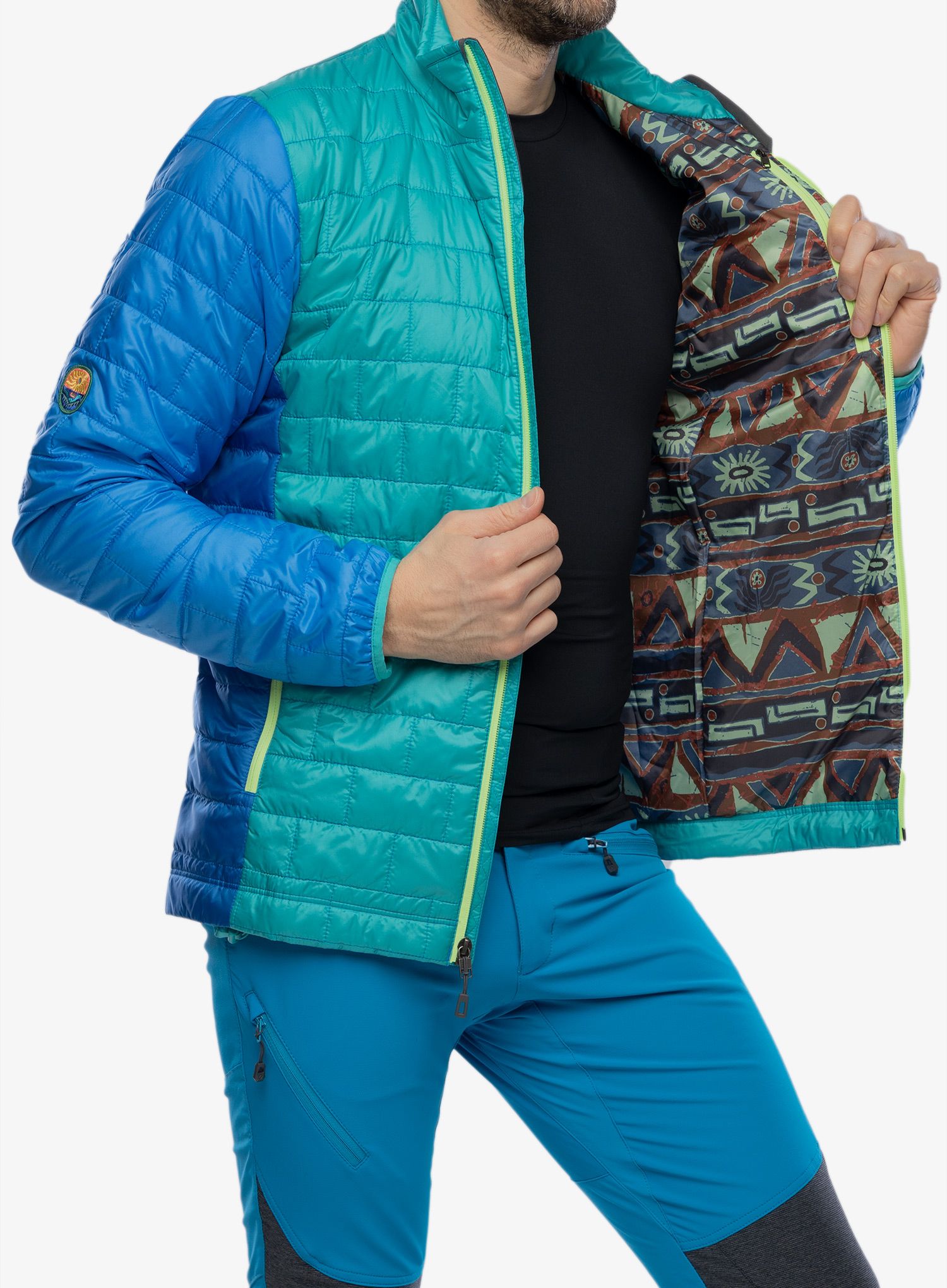 Jakna s postavom Patagonia Nano Puff Jacket - subtidal blue