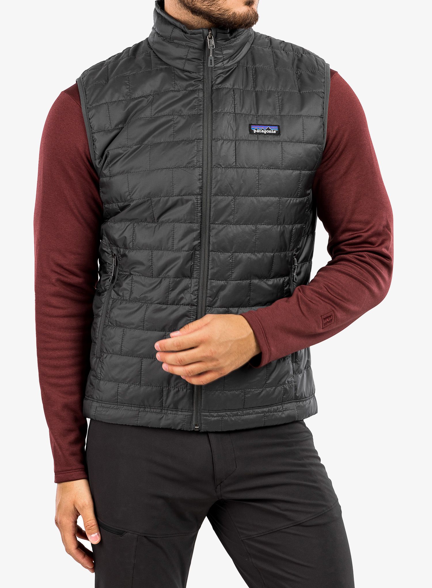 Prsluk Patagonia Nano Puff Vest - forge grey