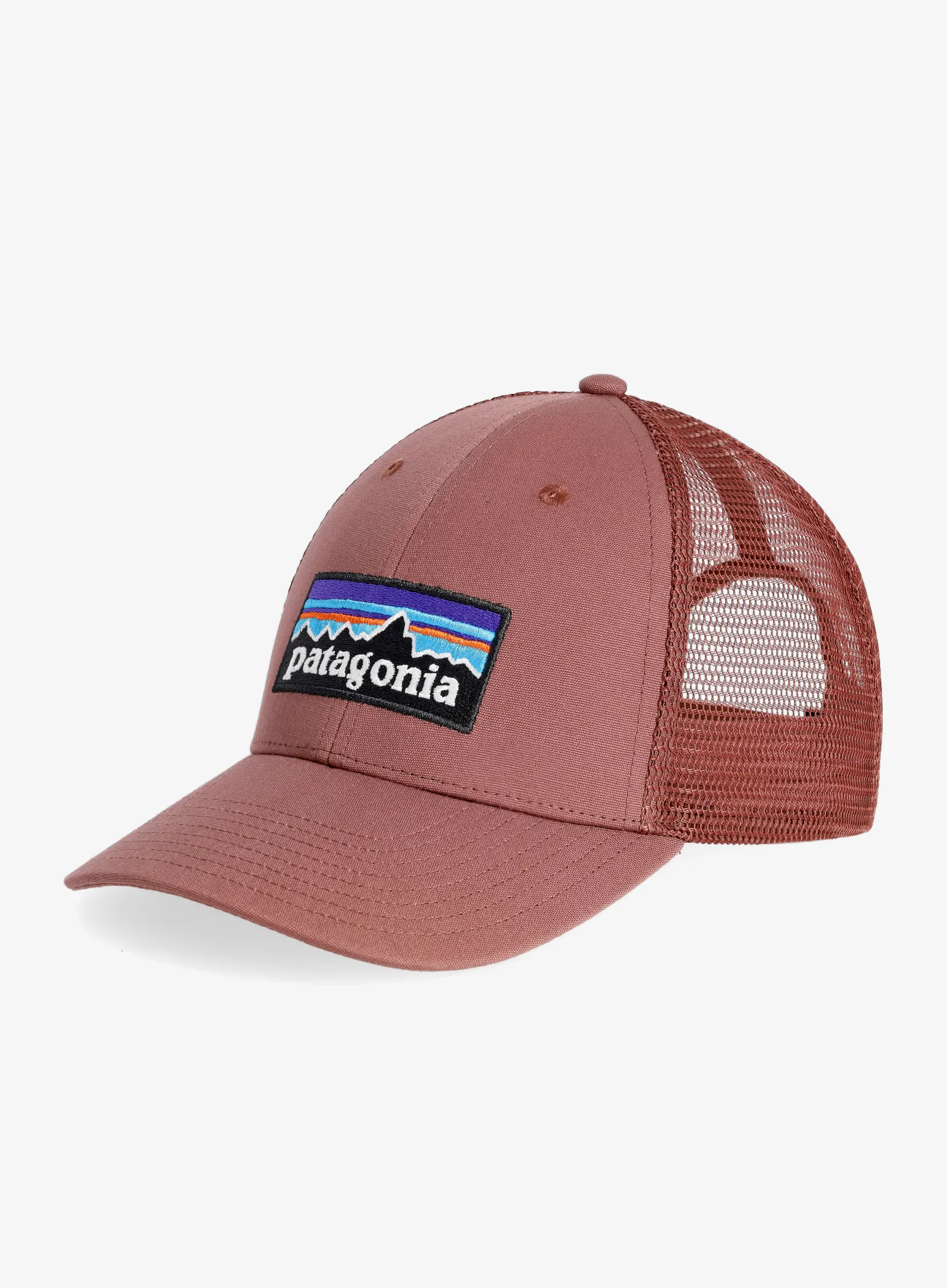 Kačket Patagonia P-6 Logo LoPro Trucker Hat - dulse mauve