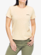 Ženska pamučna majica Patagonia P-6 Logo Responsibili-Tee - beeswax tan