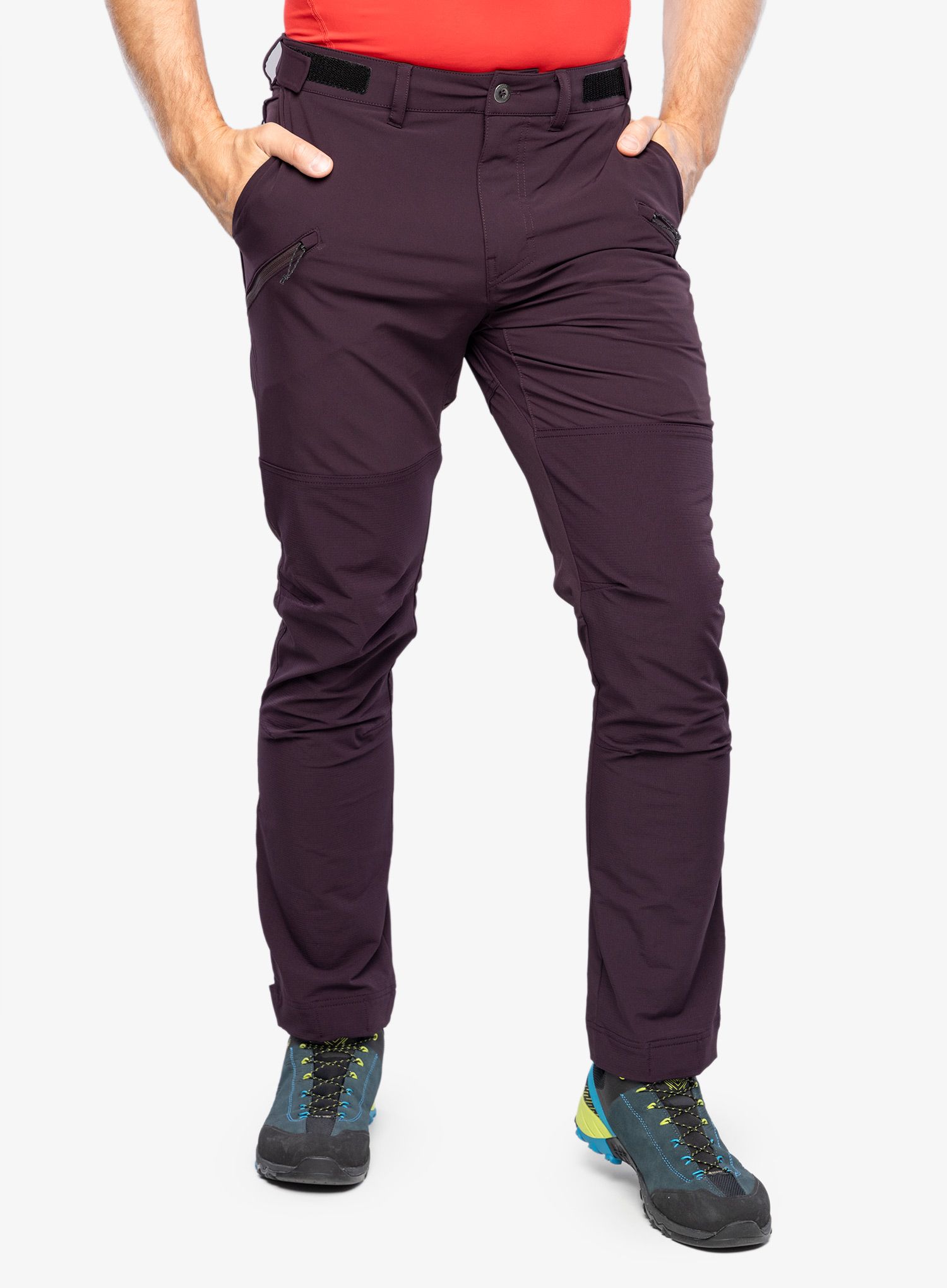 Muške trekking hlače Patagonia Point Peak Trail Pants - Reg - obsidian plum