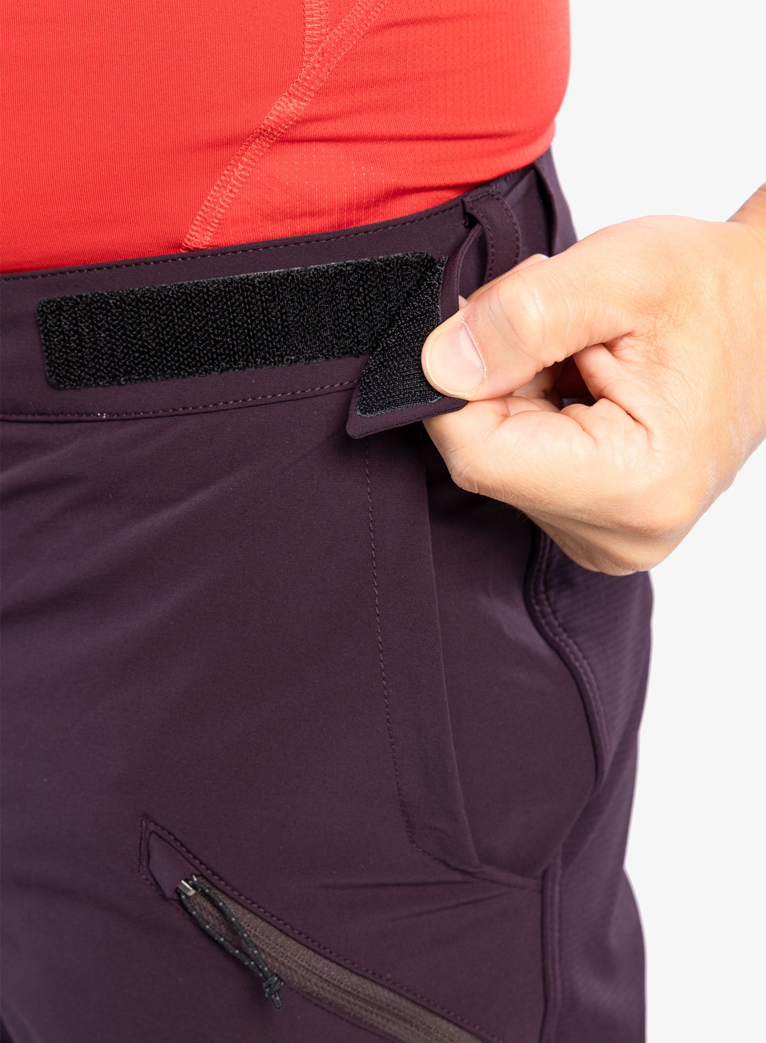 Muške trekking hlače Patagonia Point Peak Trail Pants - Reg - obsidian plum