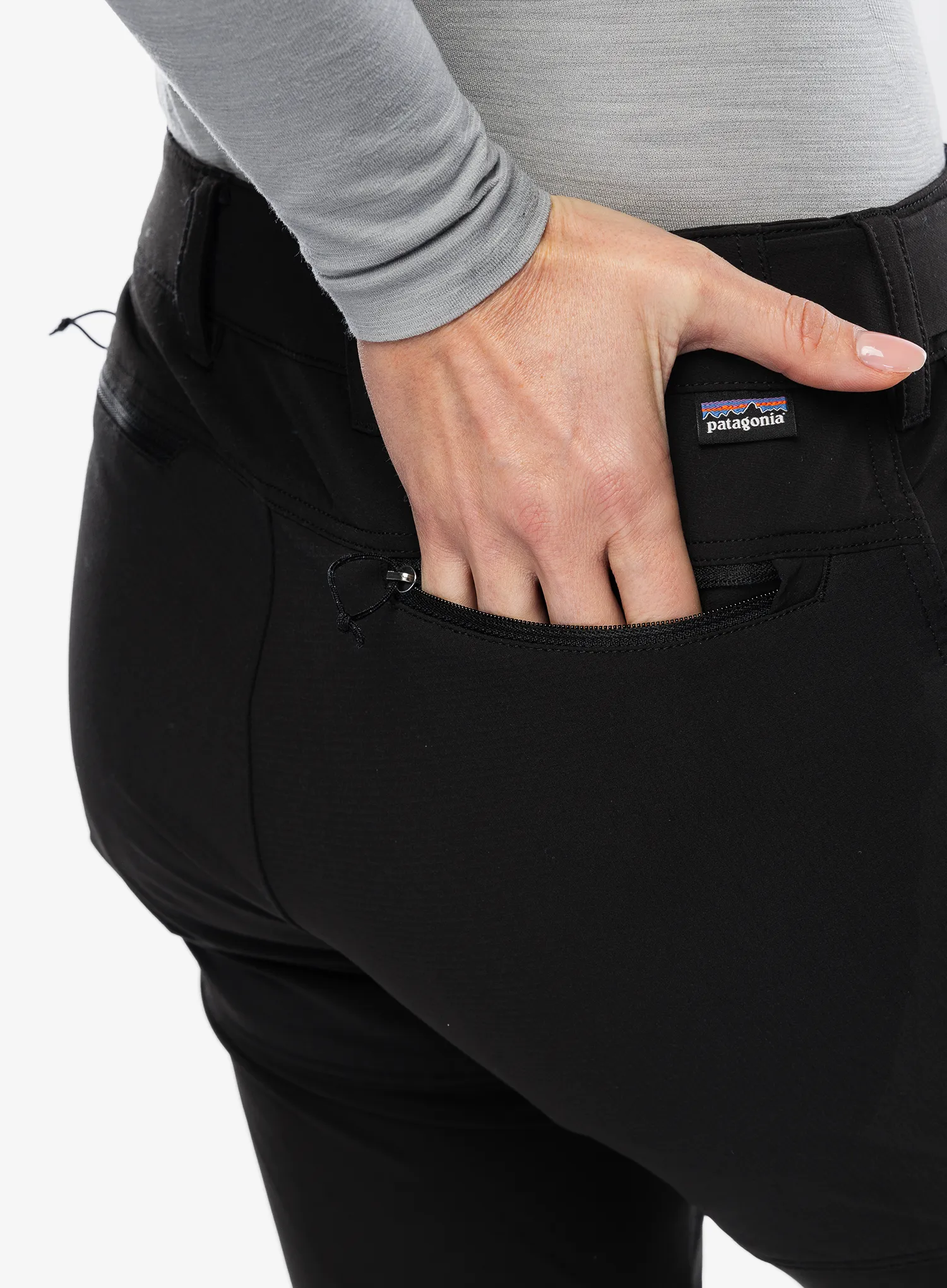 Ženske trekking hlače Patagonia Point Peak Trail Pants - black