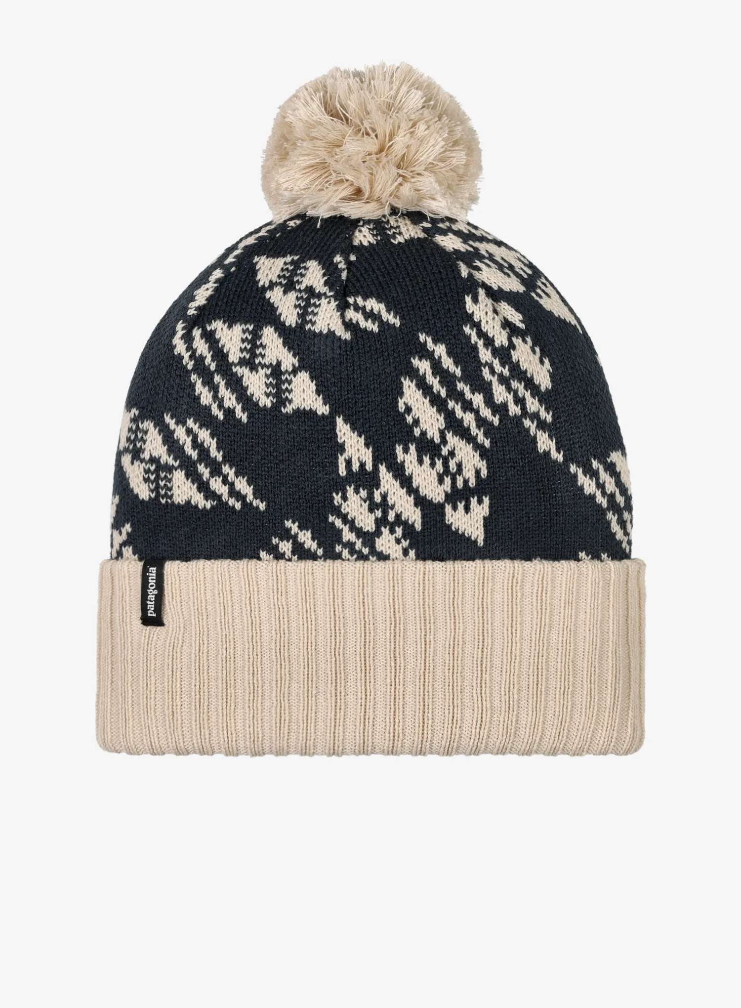 Zimska kapa Patagonia Powder Town Beanie - synchillae flight smolder blue