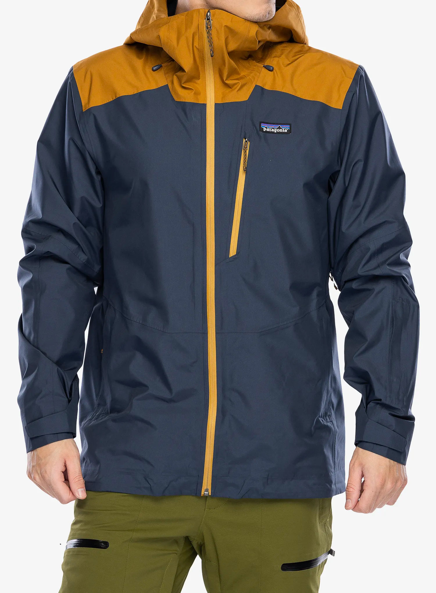 Skijaška jakna Patagonia Powder Town Jacket - smolder blue