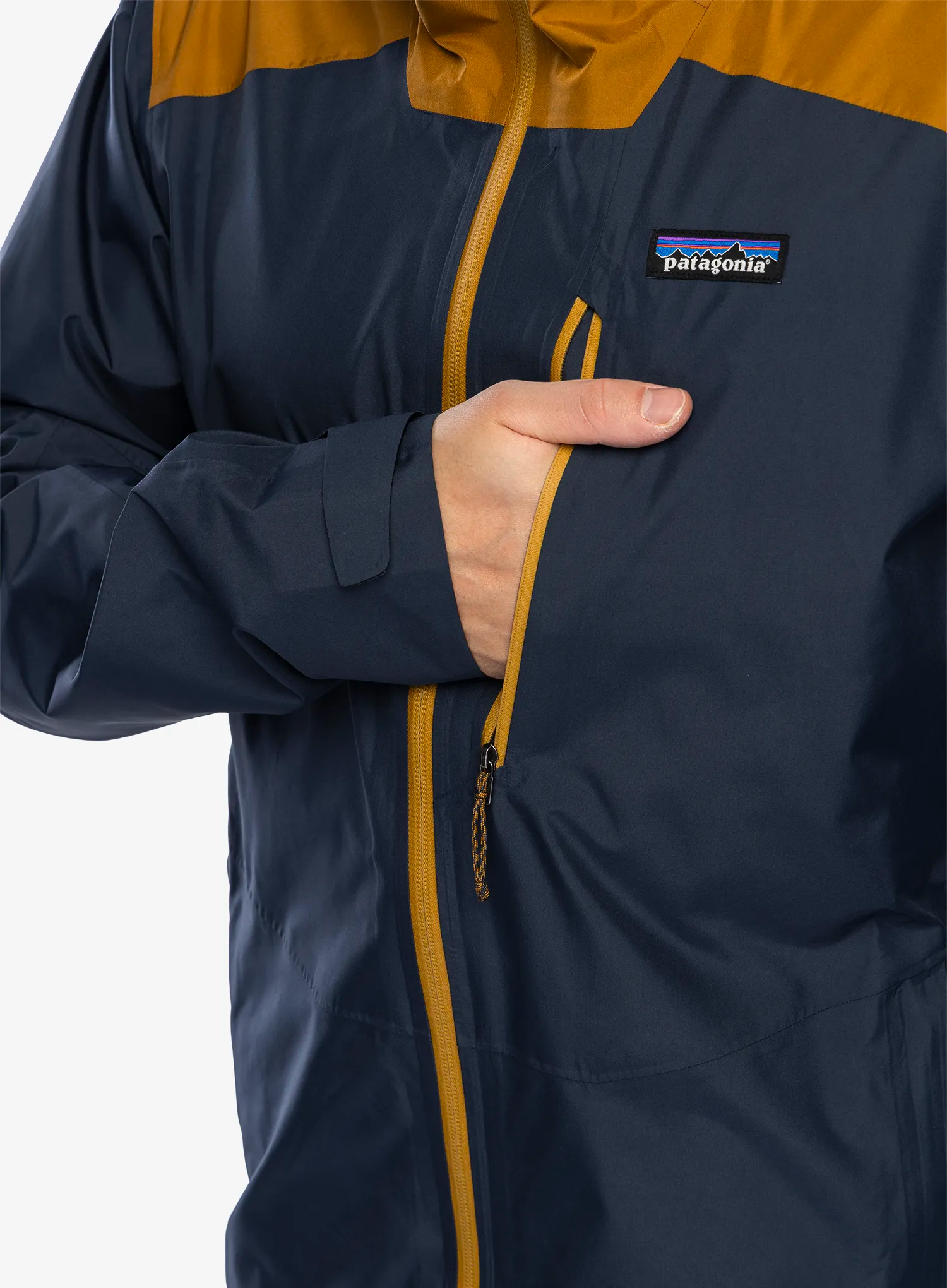 Skijaška jakna Patagonia Powder Town Jacket - smolder blue