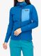 Ženska jakna Patagonia R1 CrossStrata Hoody - endles blue