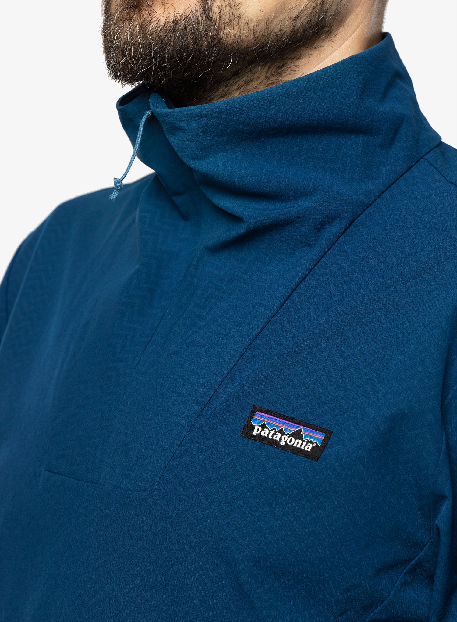Softshell jakna Patagonia R1 CrossStrata P/O  - lago blue
