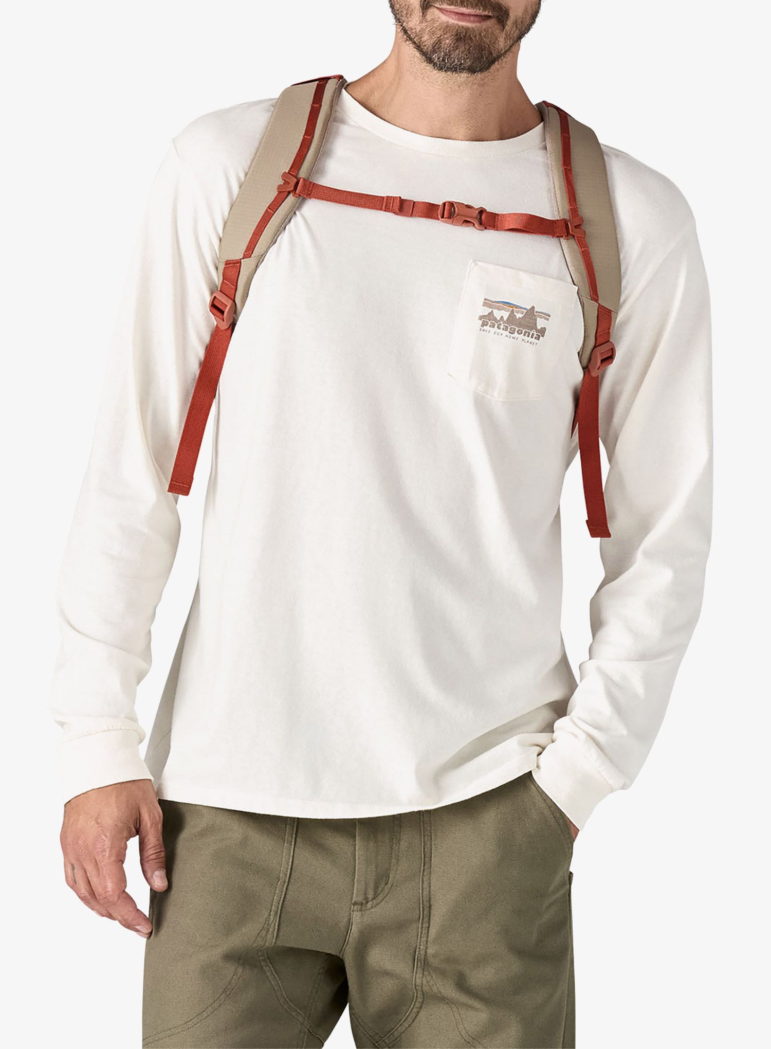 Ruksak za laptop Patagonia Refugio Day Pack 26L - seabird grey