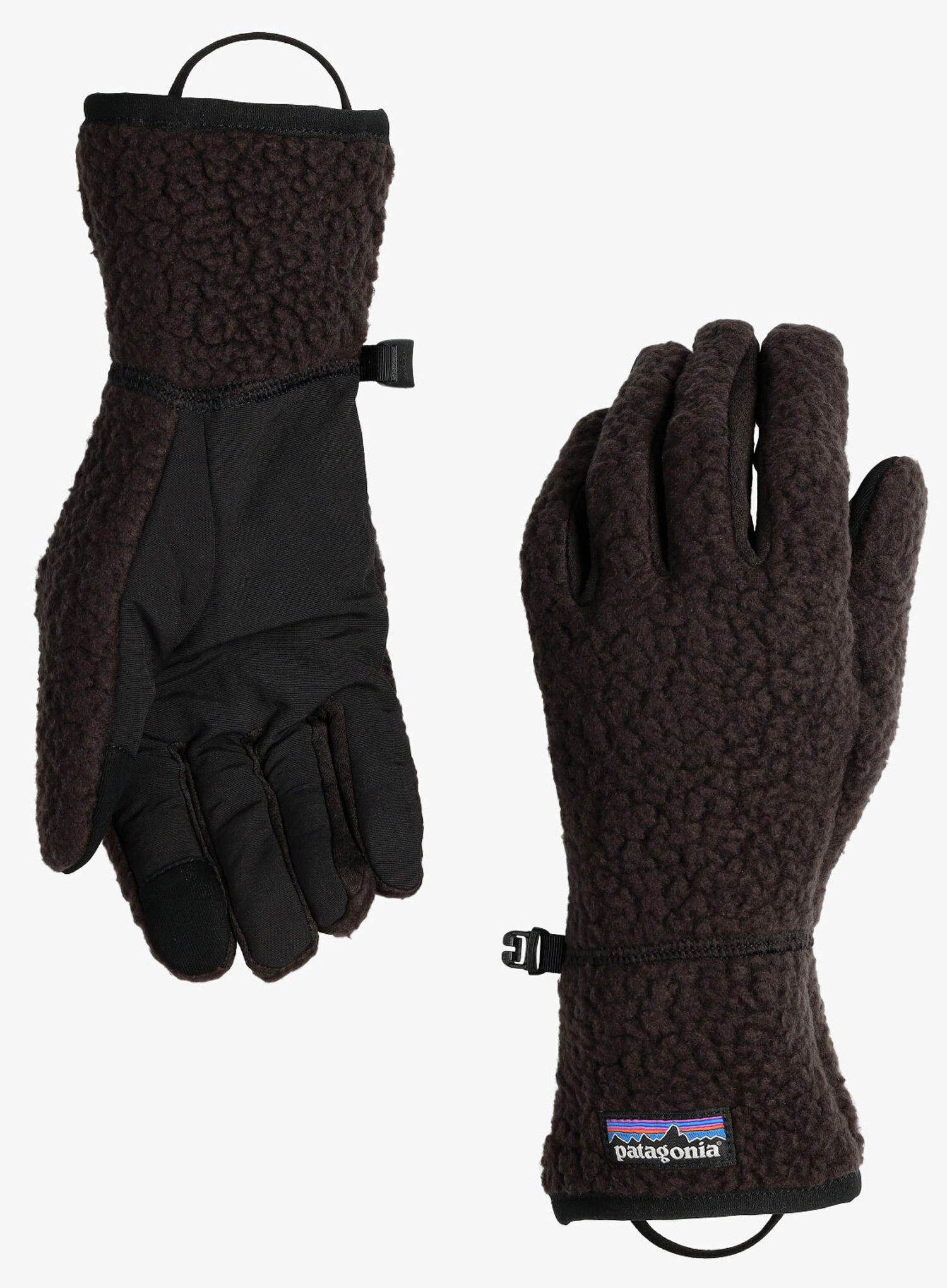 Rukavice od flisa Patagonia Retro Pile Gloves - black