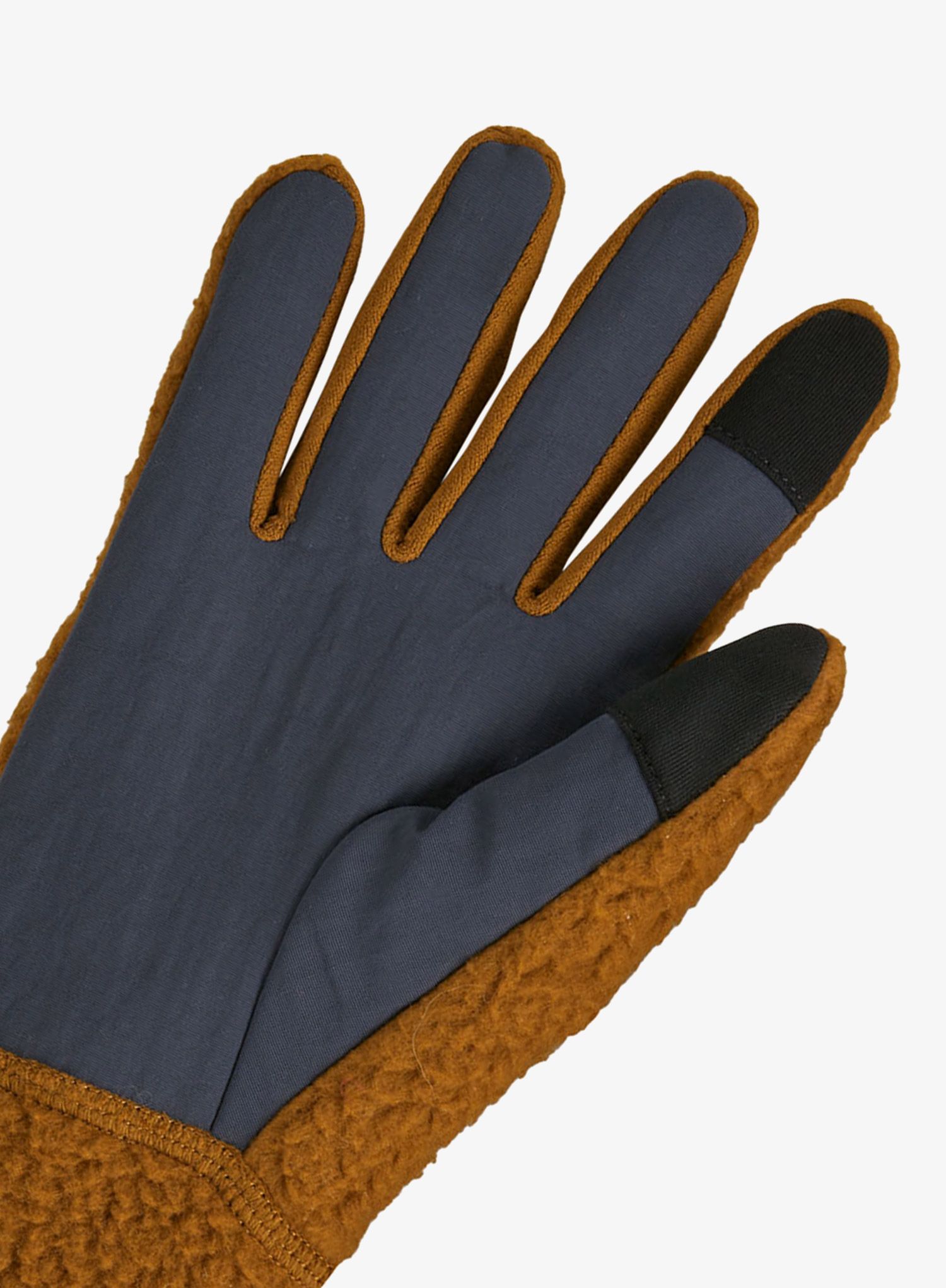 Rukavice od flisa Patagonia Retro Pile Gloves - shelter brown