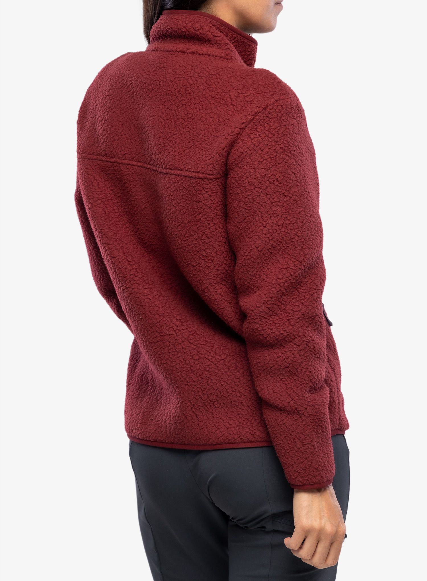 Ženska jakna od flisa Patagonia Retro Pile Jacket - carmine red