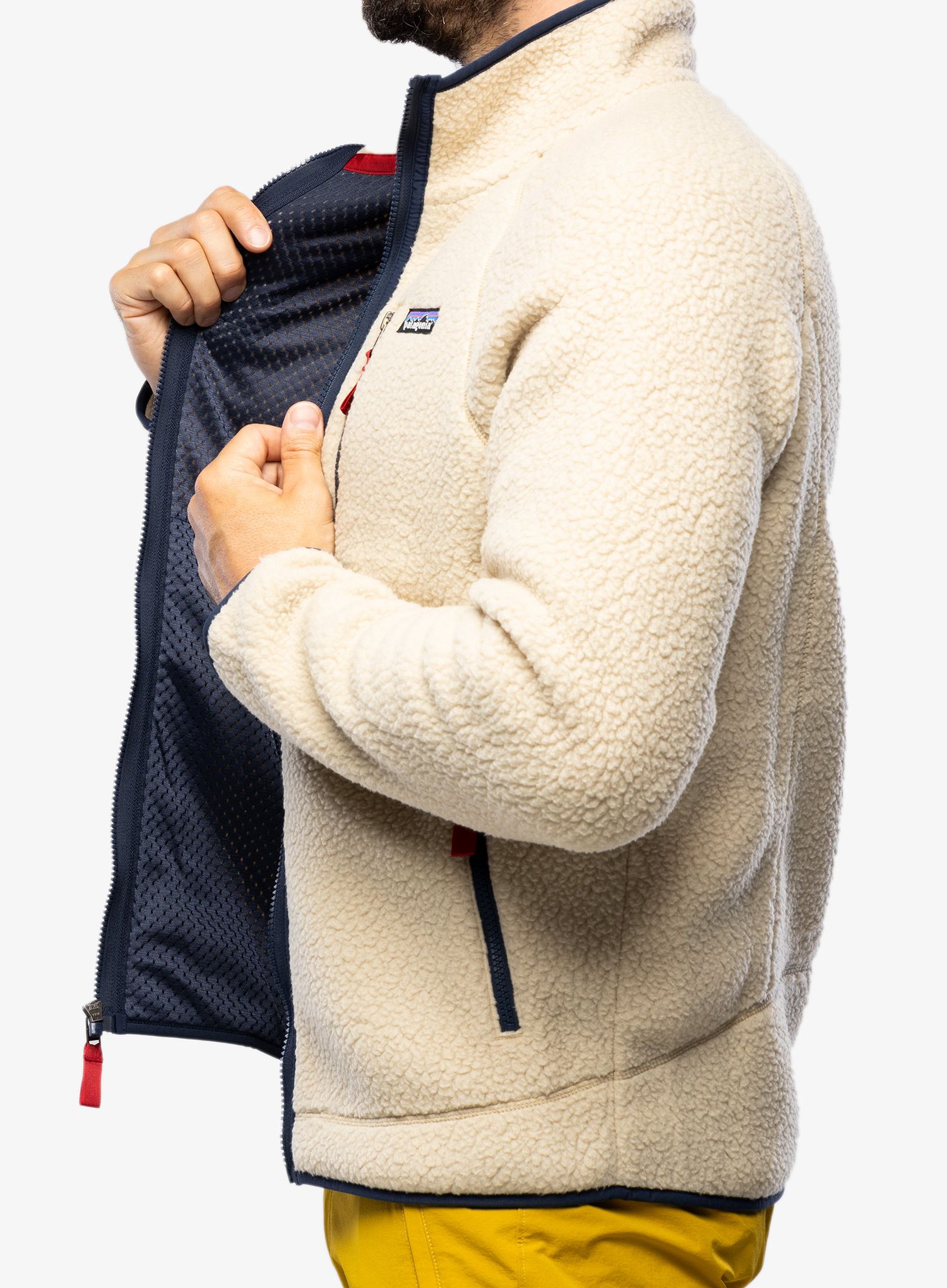 Jakna od flisa Patagonia Retro Pile Jacket - el cap khaki
