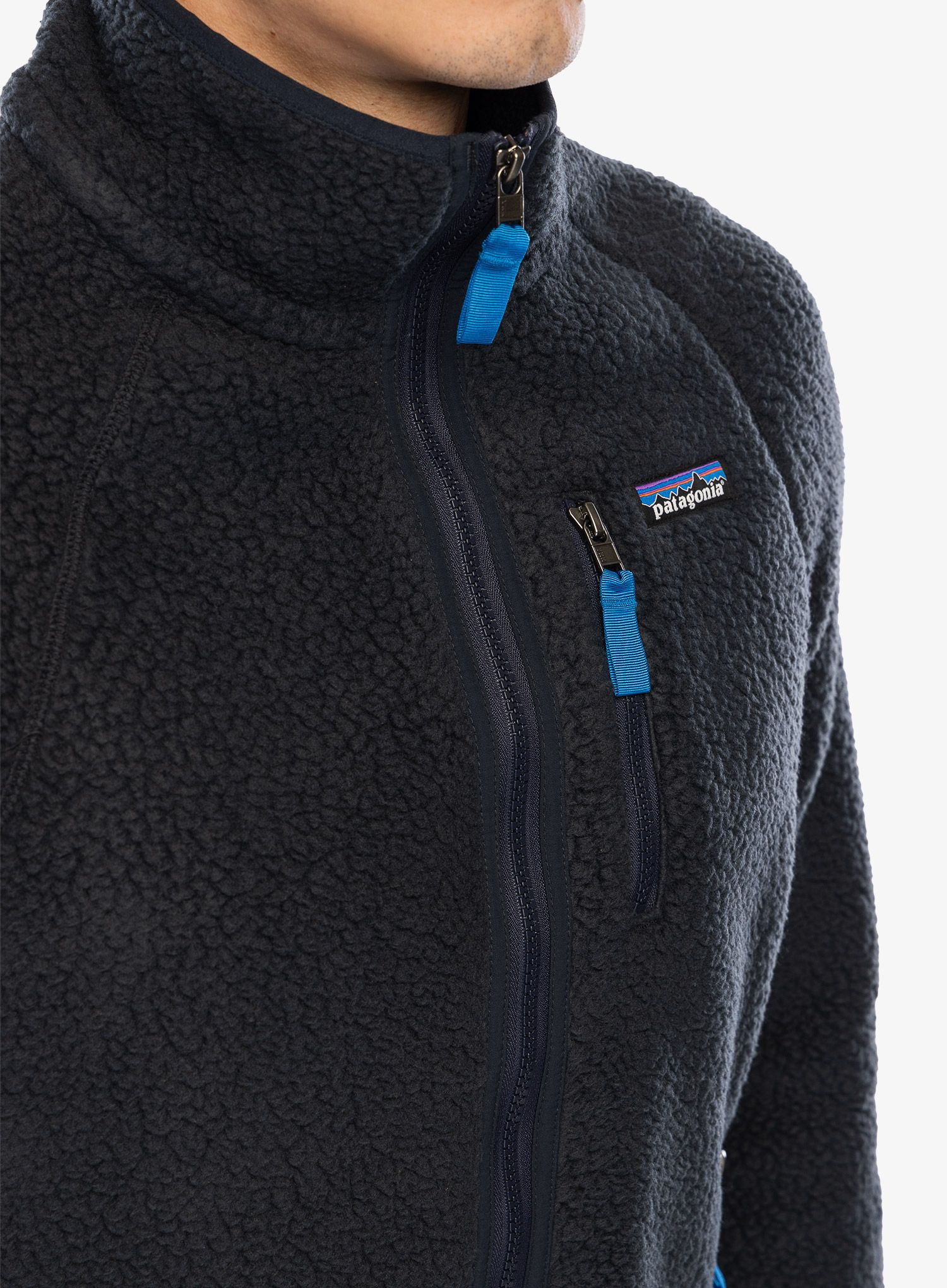 Jakna od flisa Patagonia Retro Pile Jacket - pitch blue/endless blue
