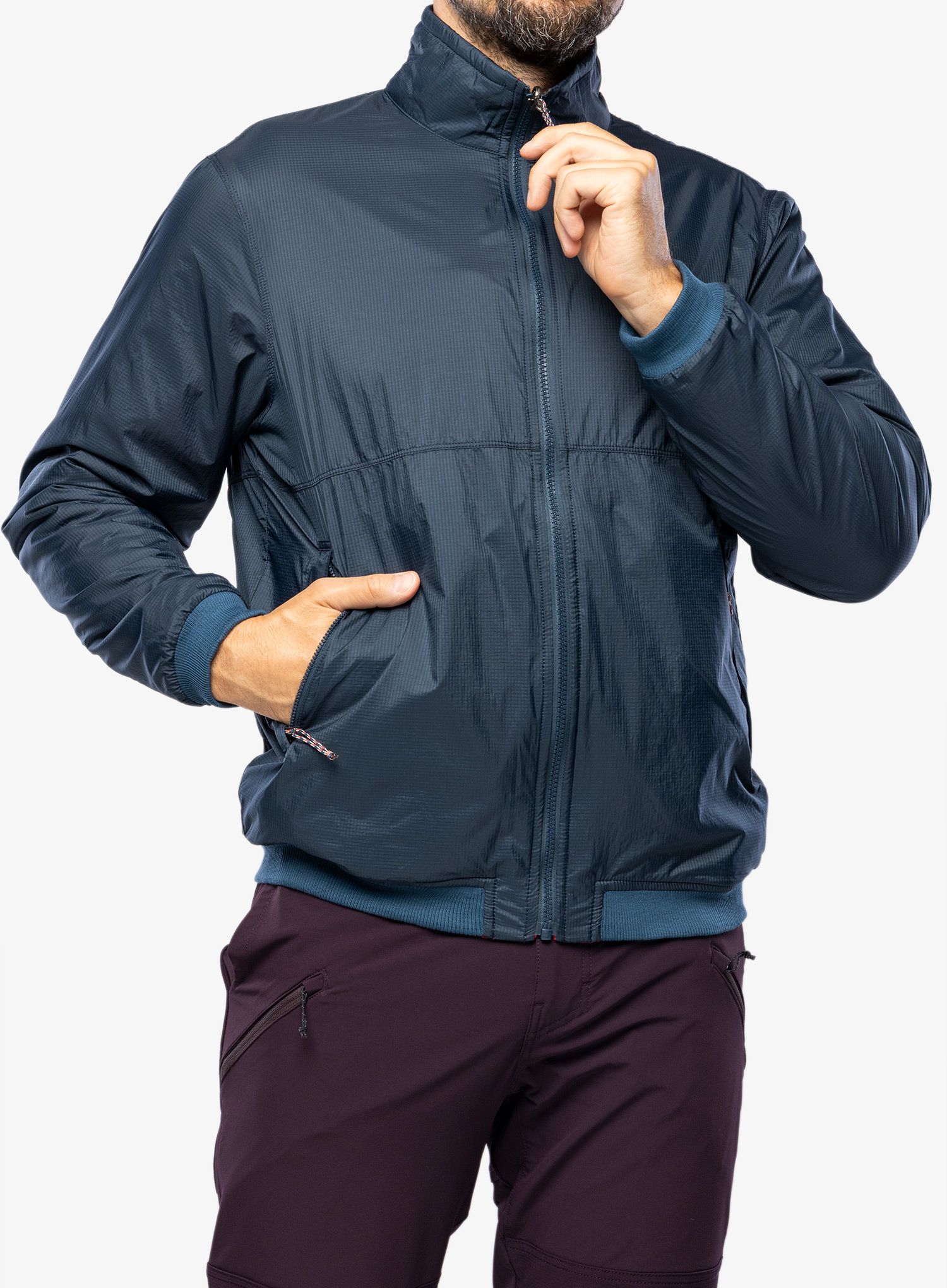 Jakna Patagonia Reversible Shelled Microdini Jkt - tidepool blue