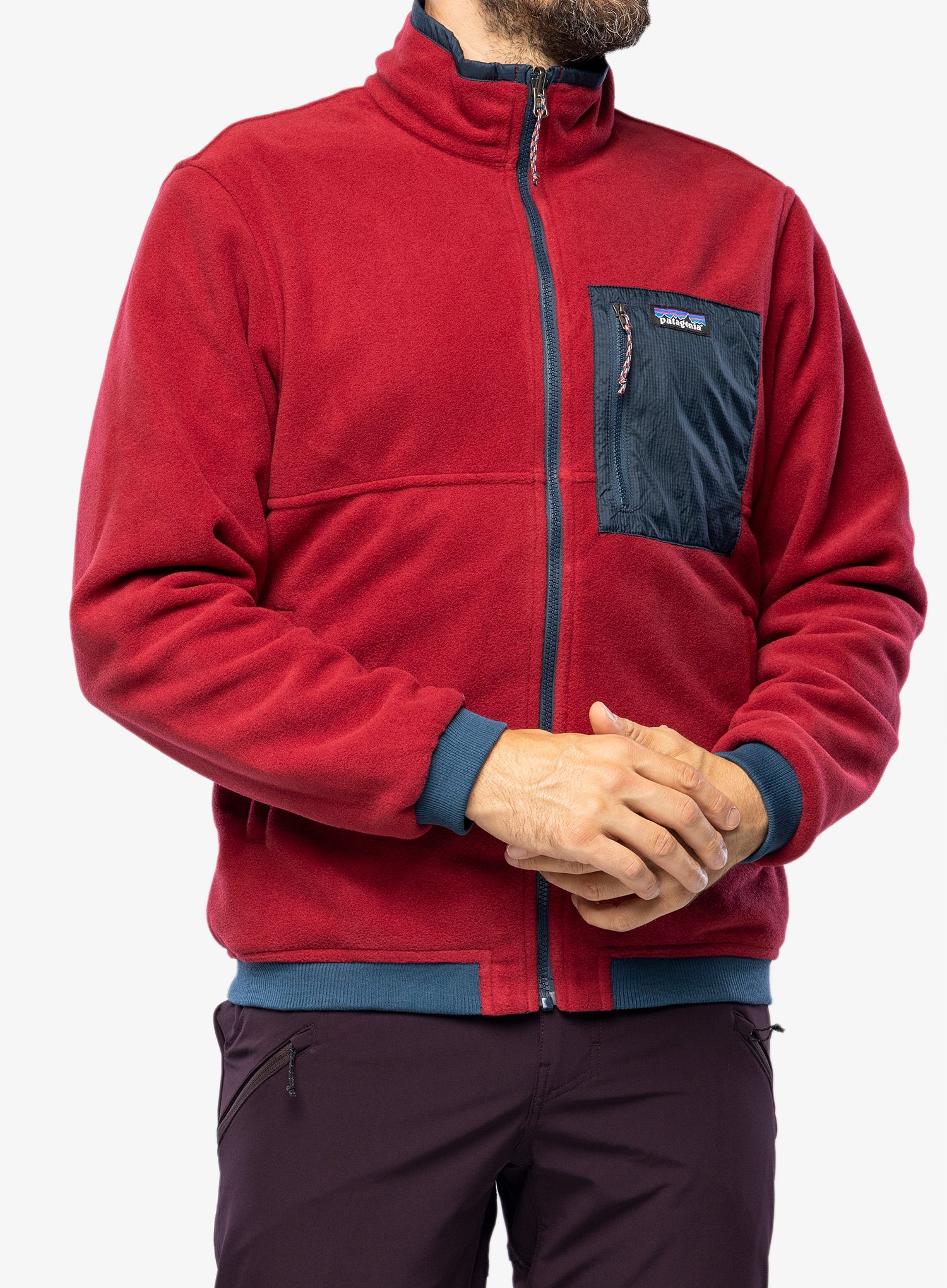 Jakna Patagonia Reversible Shelled Microdini Jkt - tidepool blue
