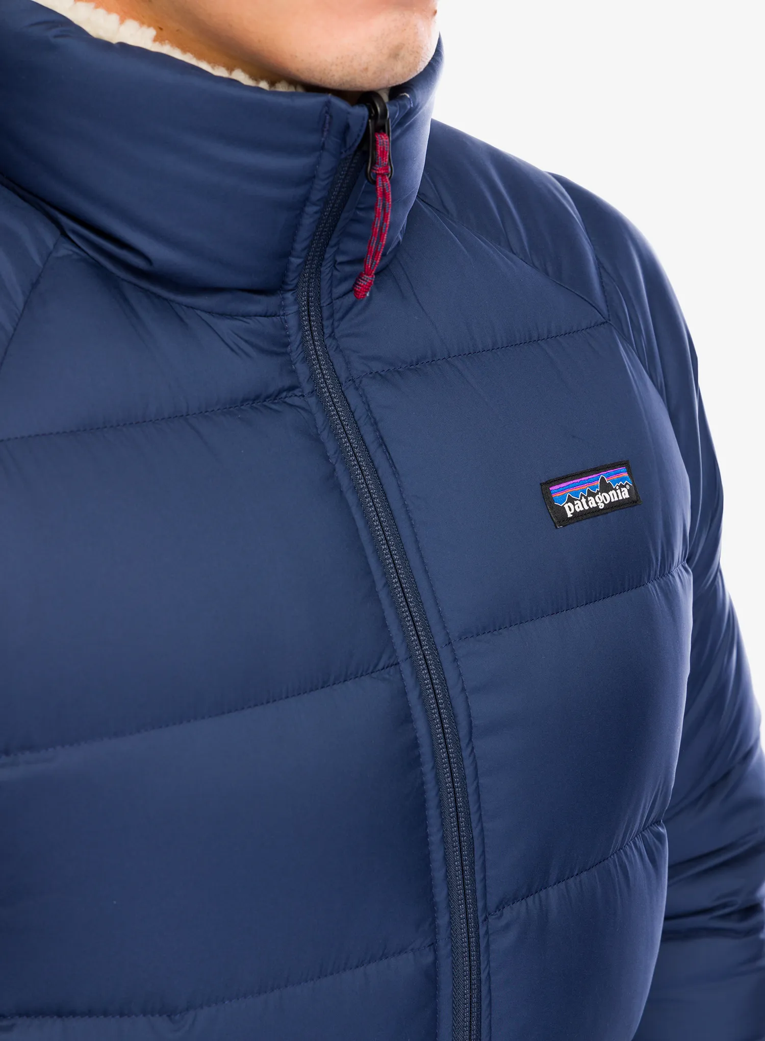Pernata jakna Patagonia Reversible Silent Down Jacket - new navy