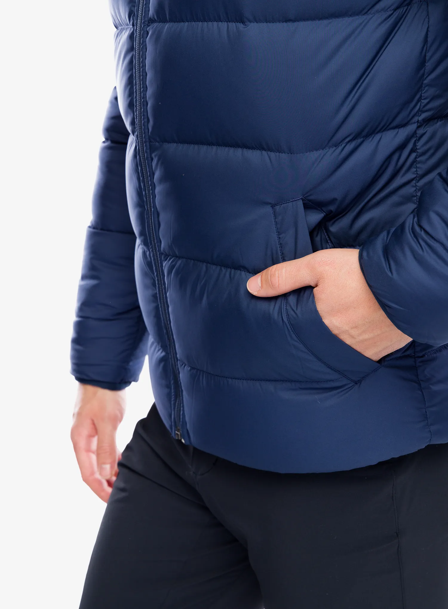 Pernata jakna Patagonia Reversible Silent Down Jacket - new navy