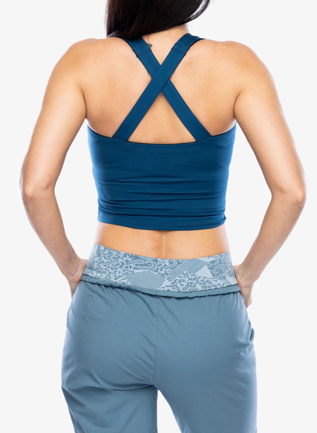 Ženski top Patagonia Reversible Tank - lagom blue