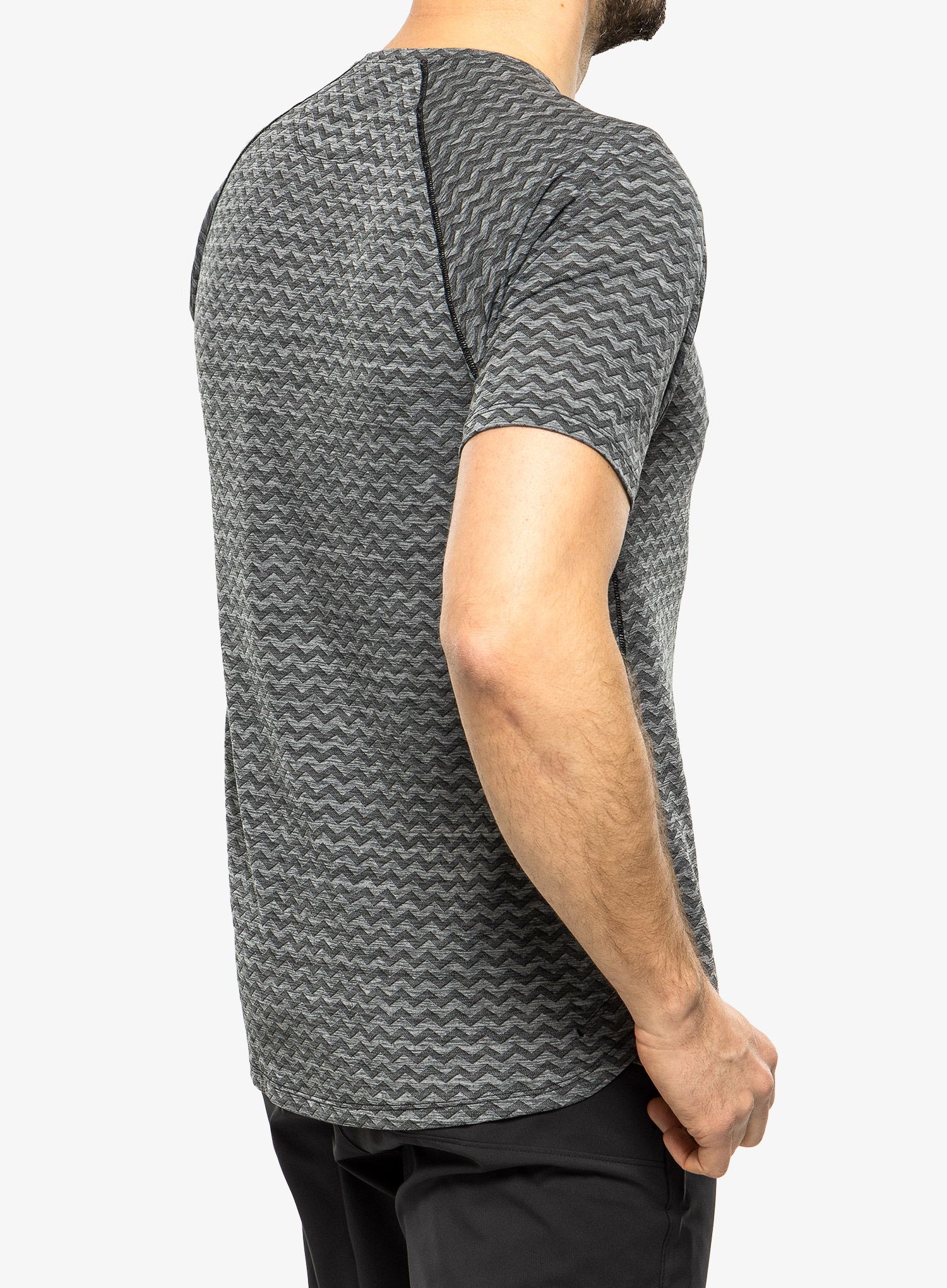 Majica za trčanje Patagonia Ridge Flow Shirt - black