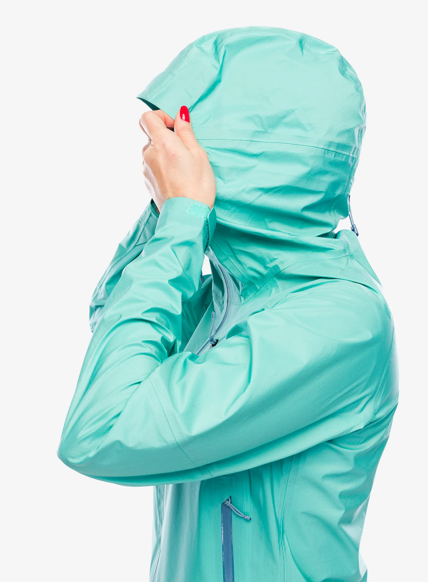 Ženska jakna za planine Patagonia Storm 10 Jacket - fresh teal