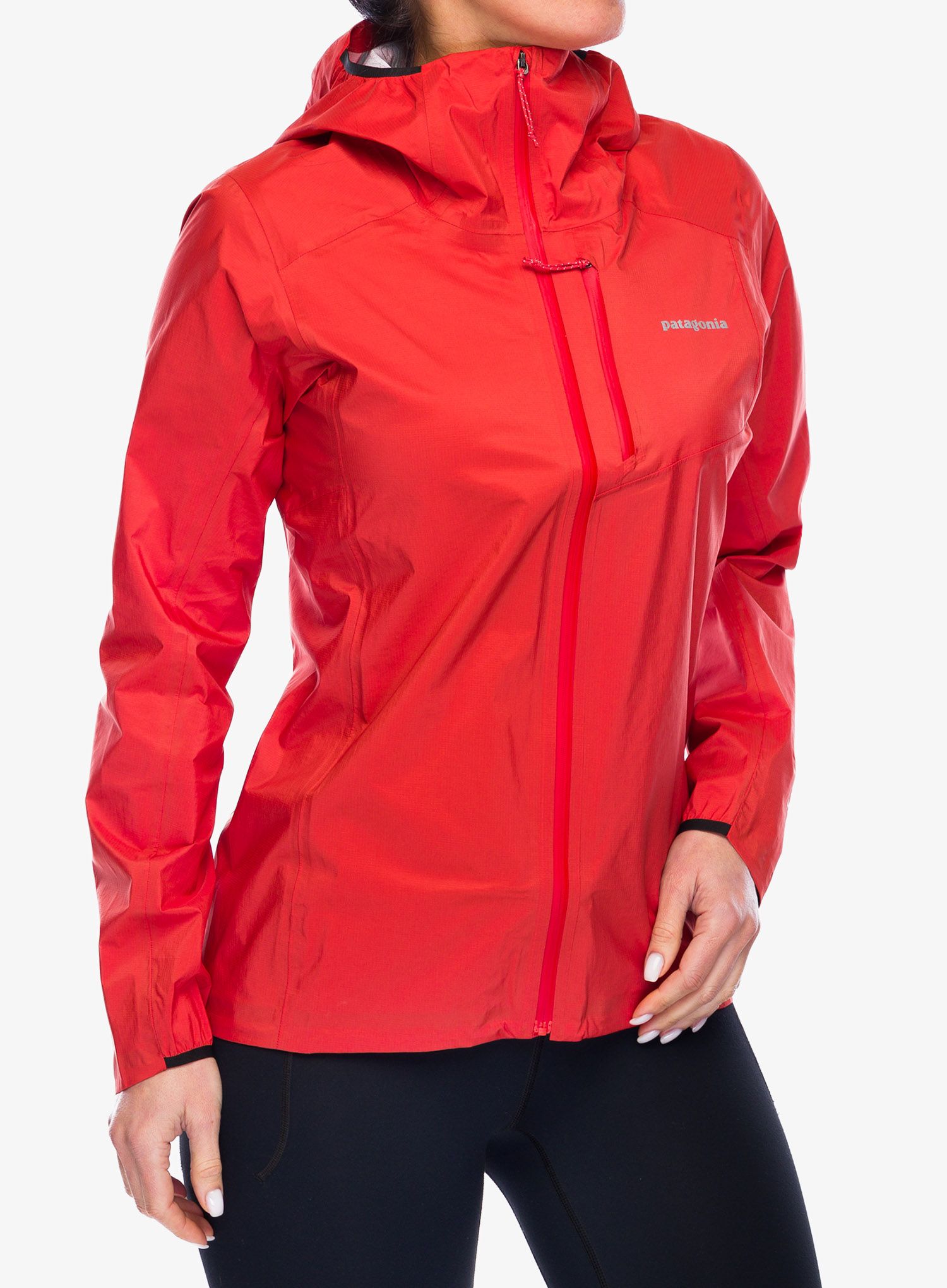 Ženska jakna za trčanje Patagonia Storm Racer Jacket - pimento red