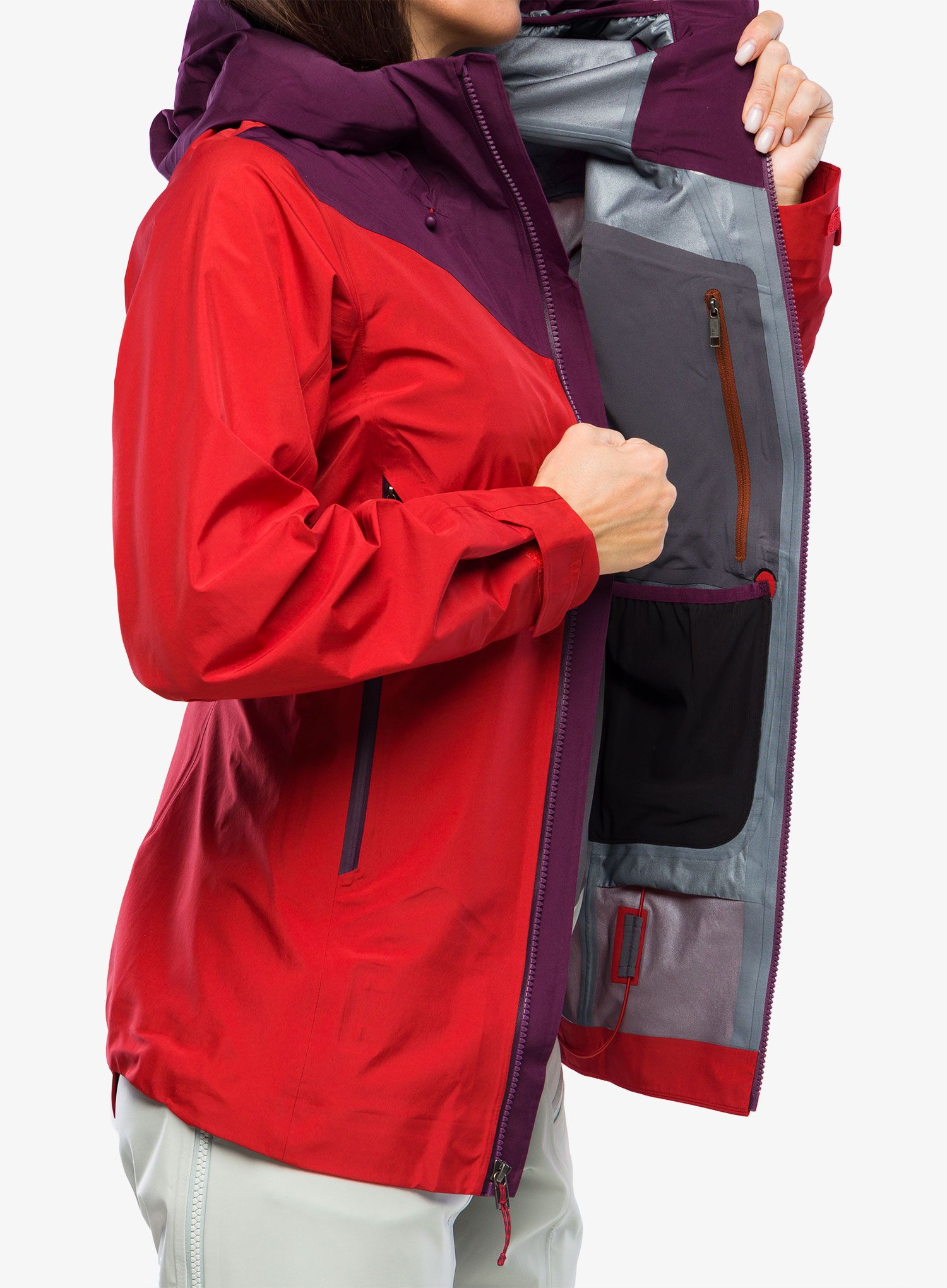 GORE-TEX ženska jakna Patagonia Super Free Alpine Jkt - red
