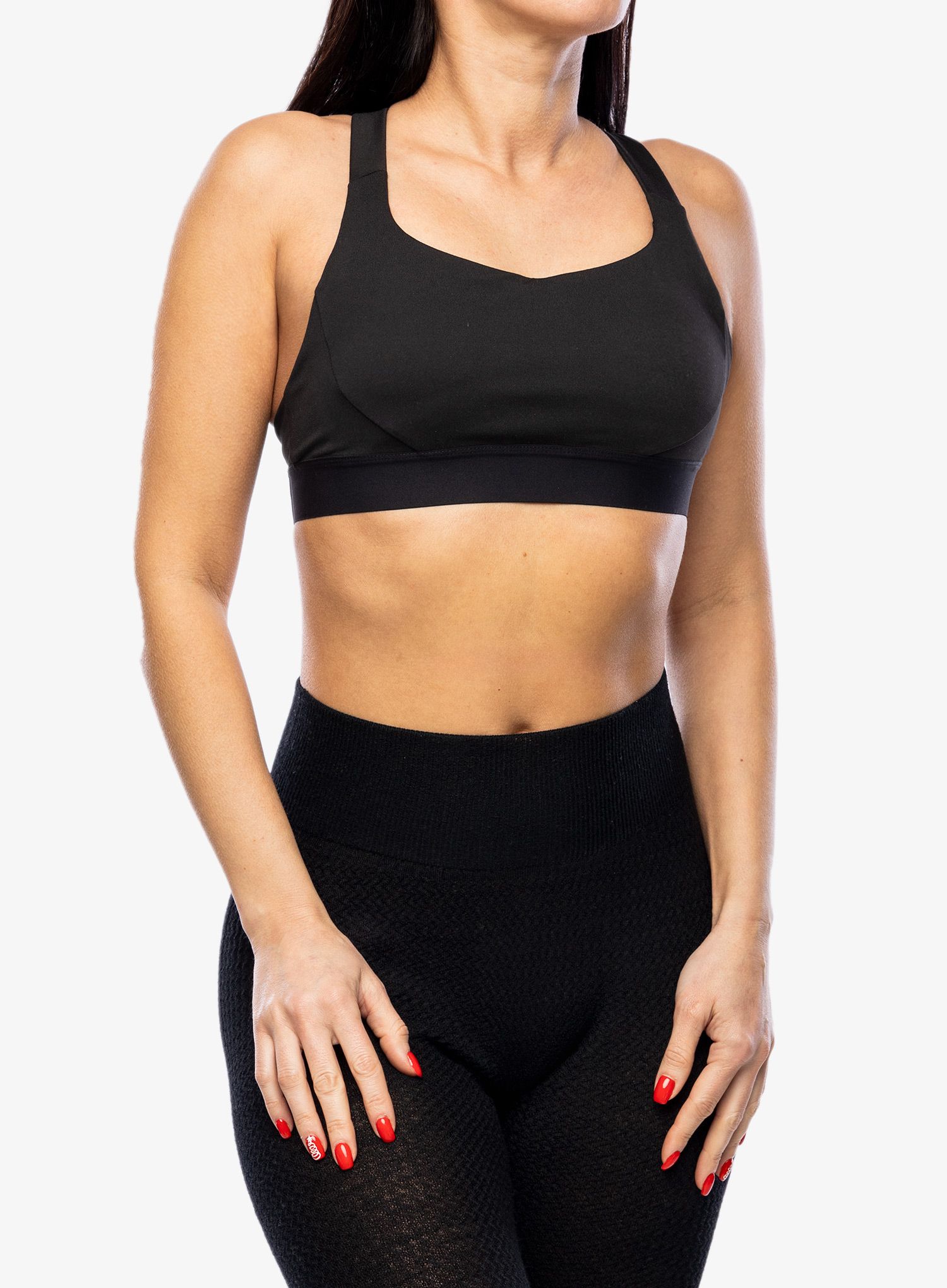 Sportski grudnjak Patagonia Switchback Sports Bra - black