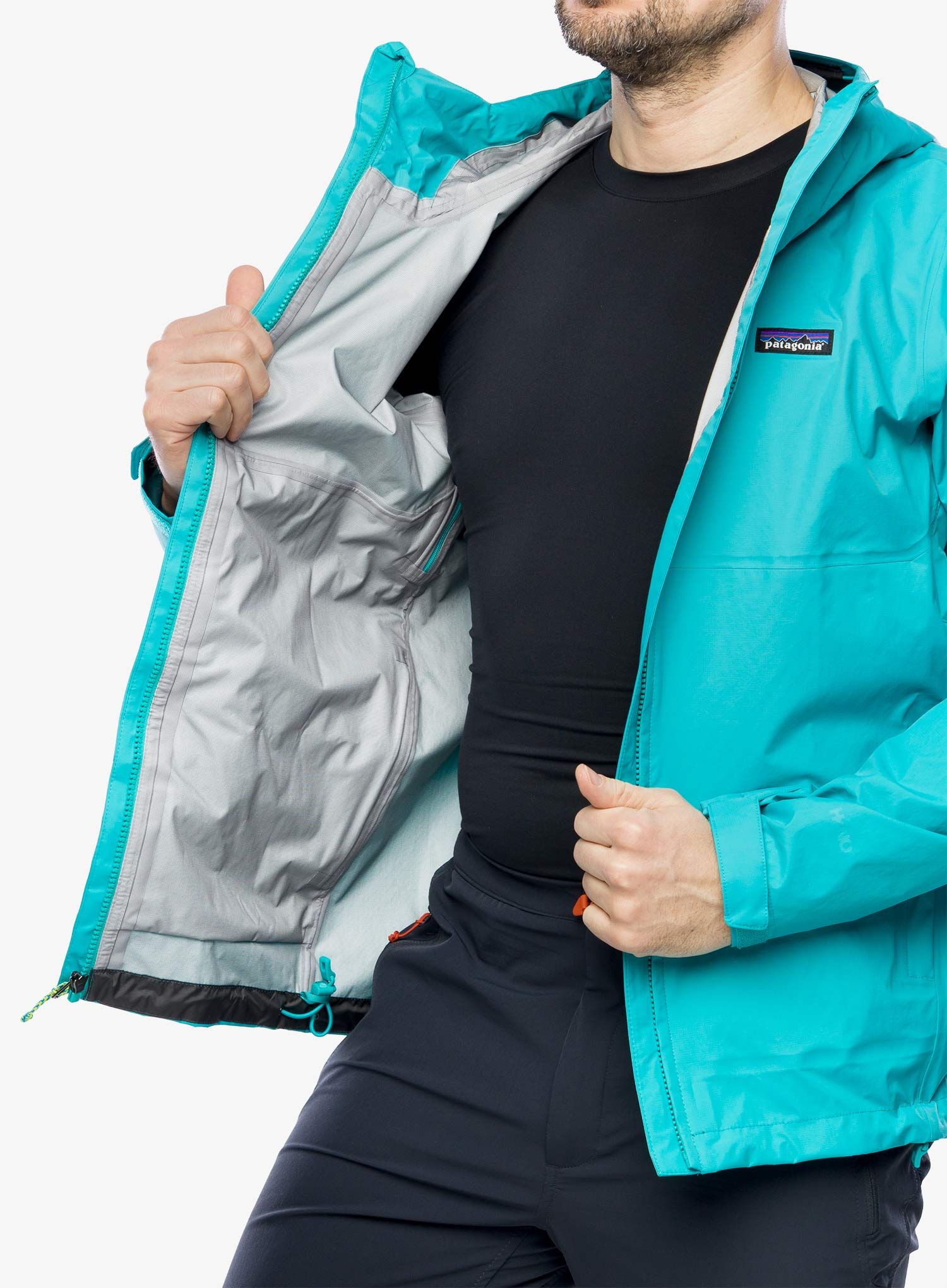 Kišna jakna Patagonia Torrentshell 3L Jacket - subtidal blue
