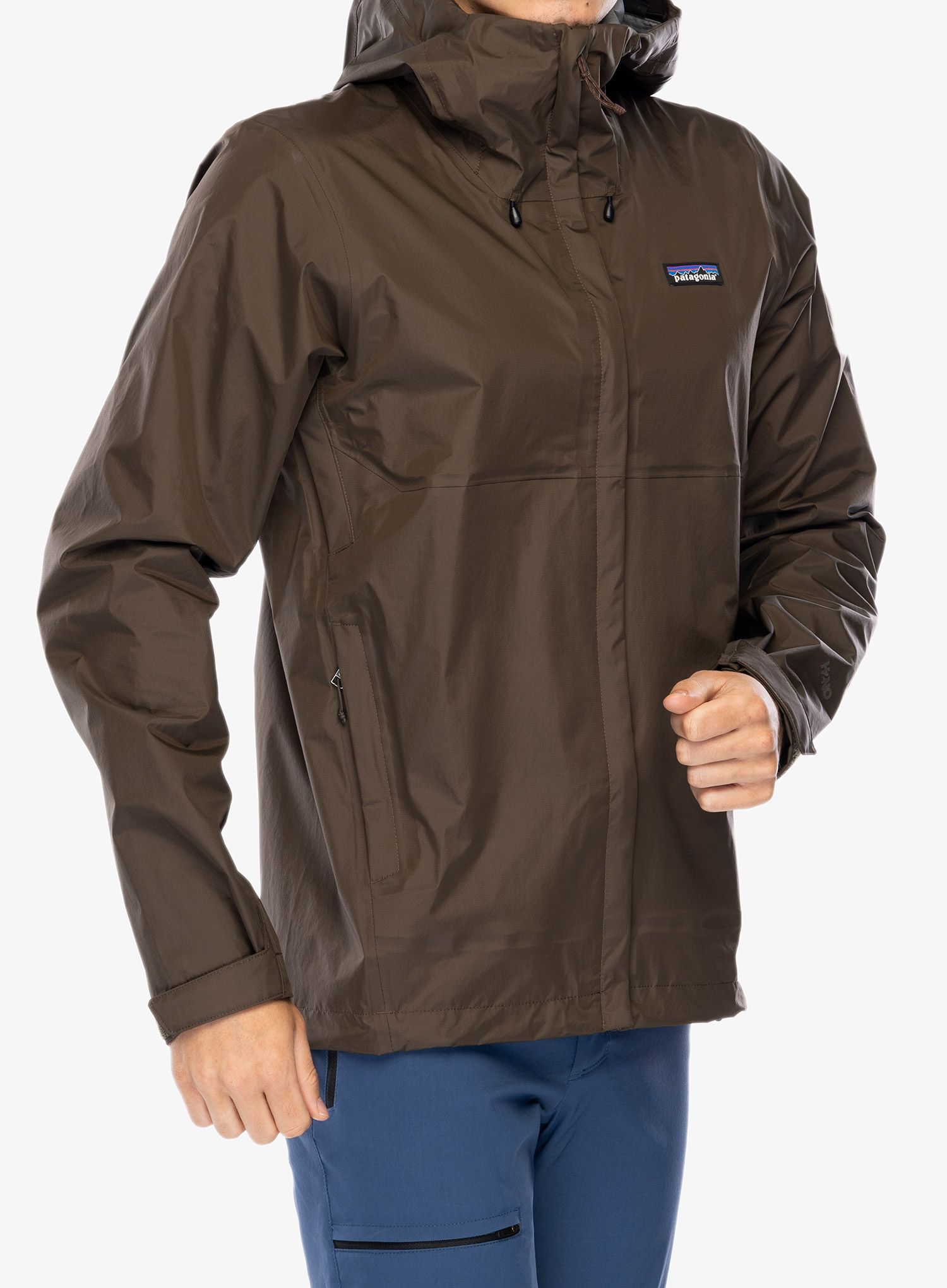 Kišna jakna Patagonia Torrentshell 3L Jacket - dark walnut