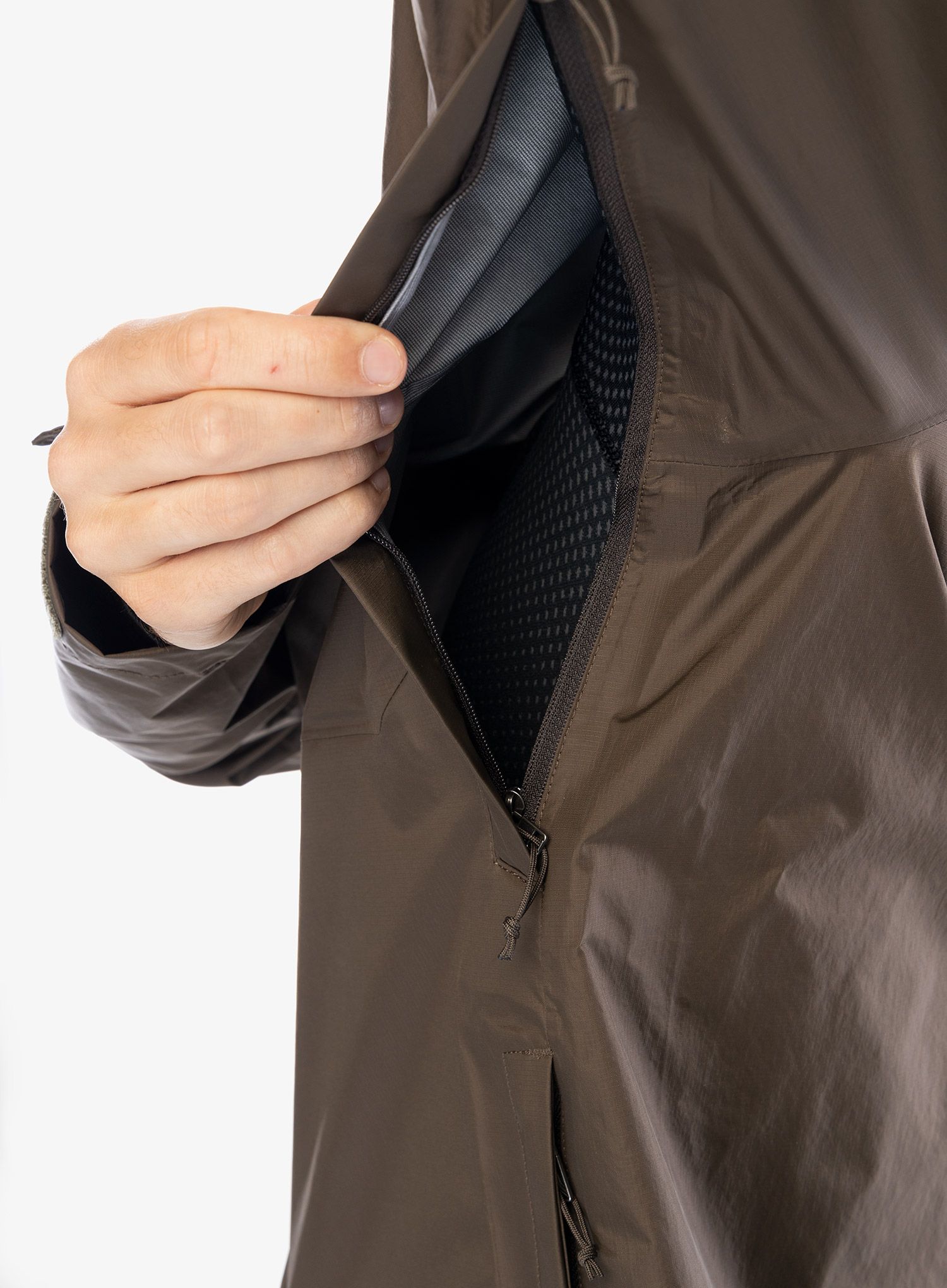 Kišna jakna Patagonia Torrentshell 3L Jacket - dark walnut