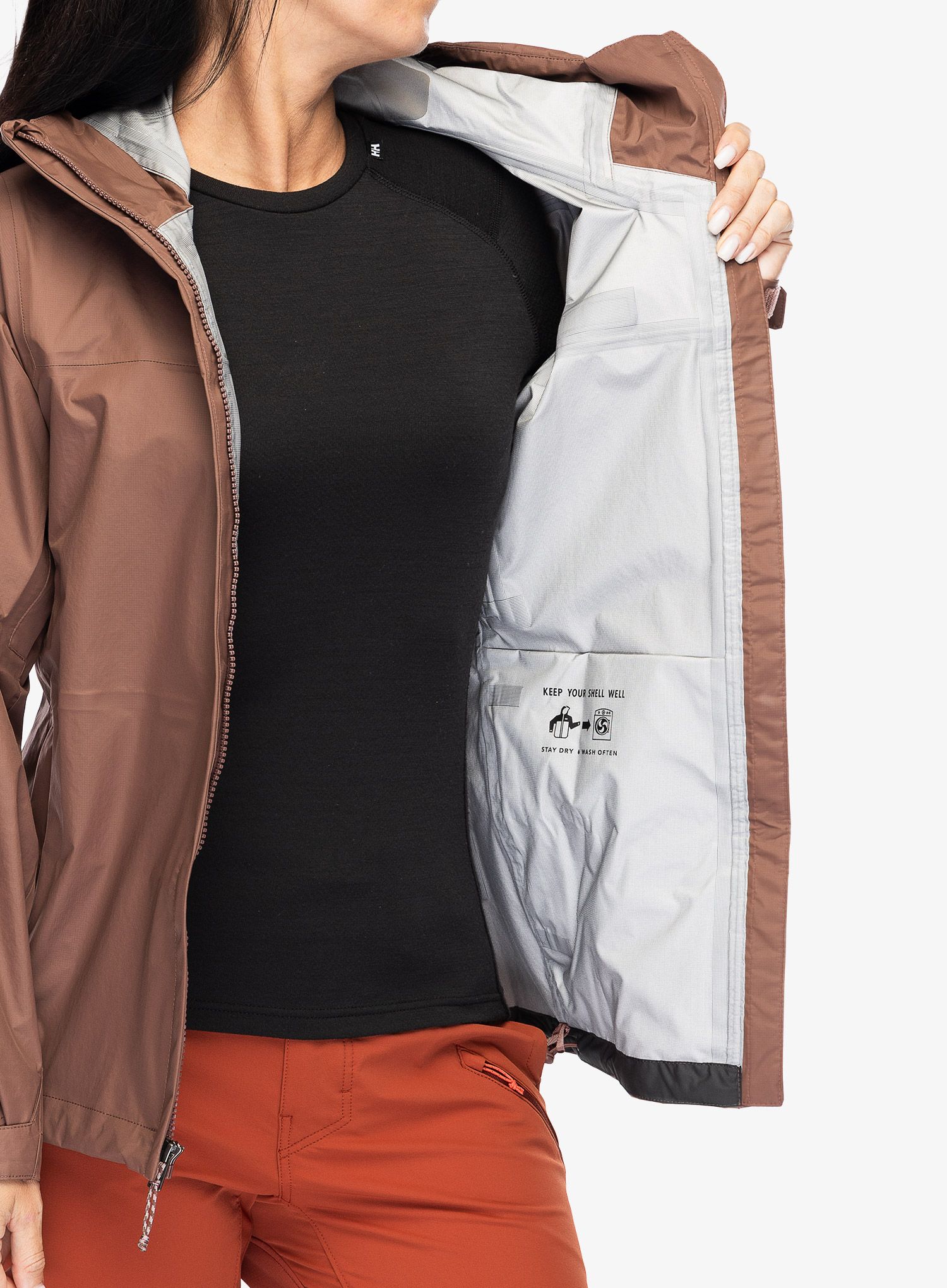 Ženska jakna s membranom Patagonia Torrentshell 3L Jacket - dulse mauve