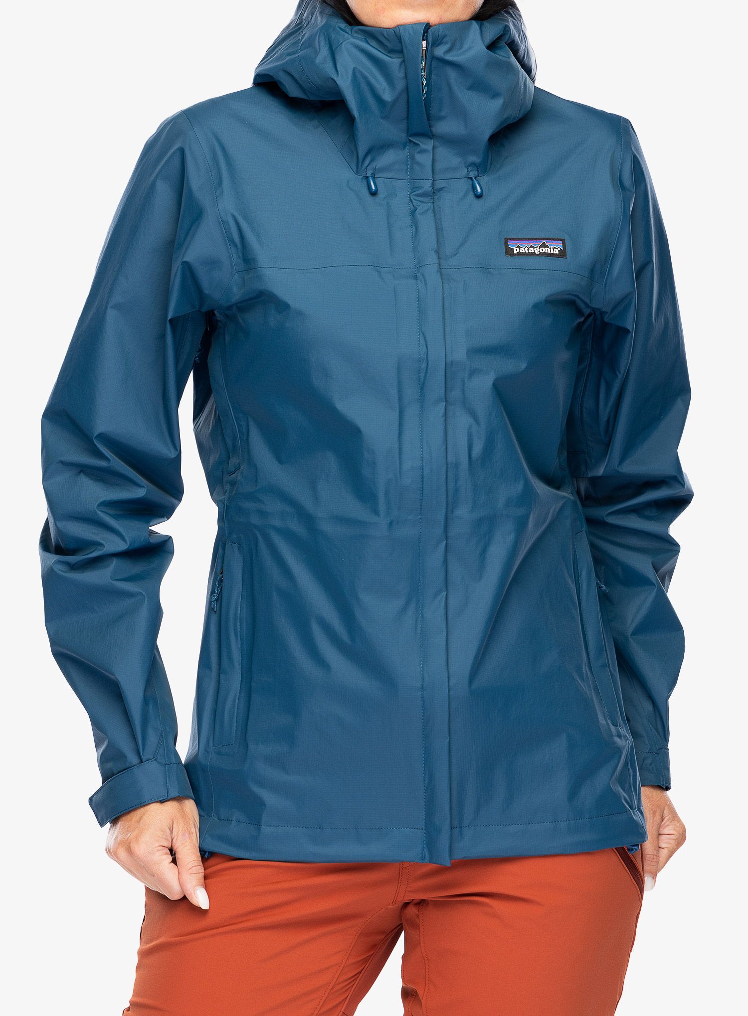Ženska jakna s membranom Patagonia Torrentshell 3L Jacket - lagom blue