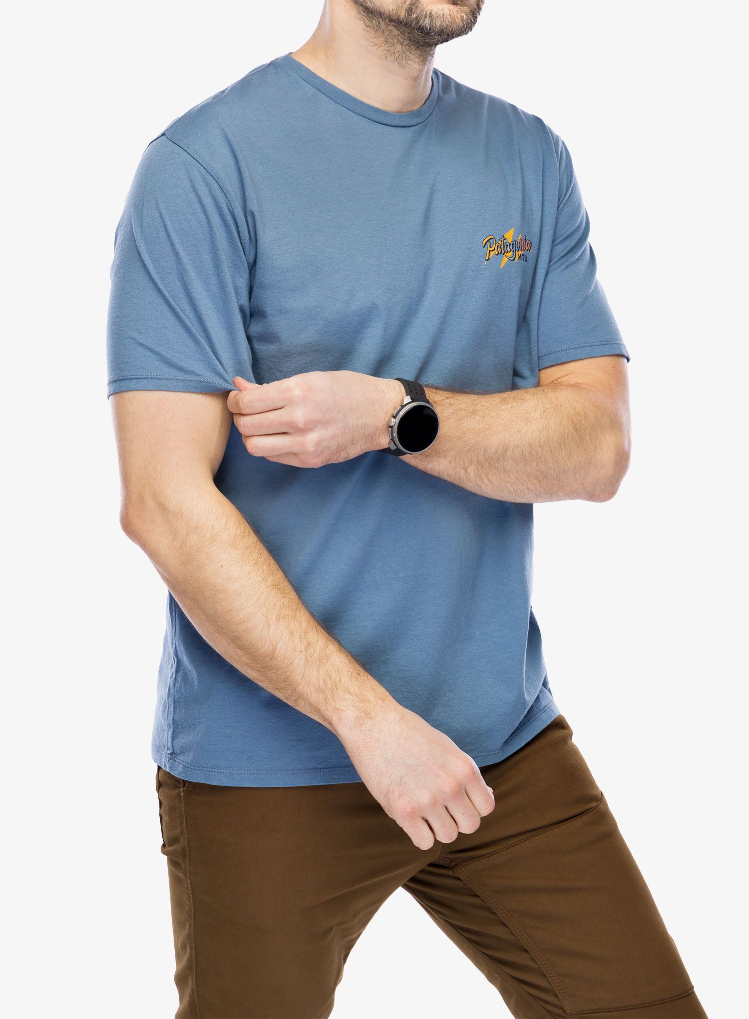Majica Patagonia Trail Hound Organic T-Shirt - utility blue