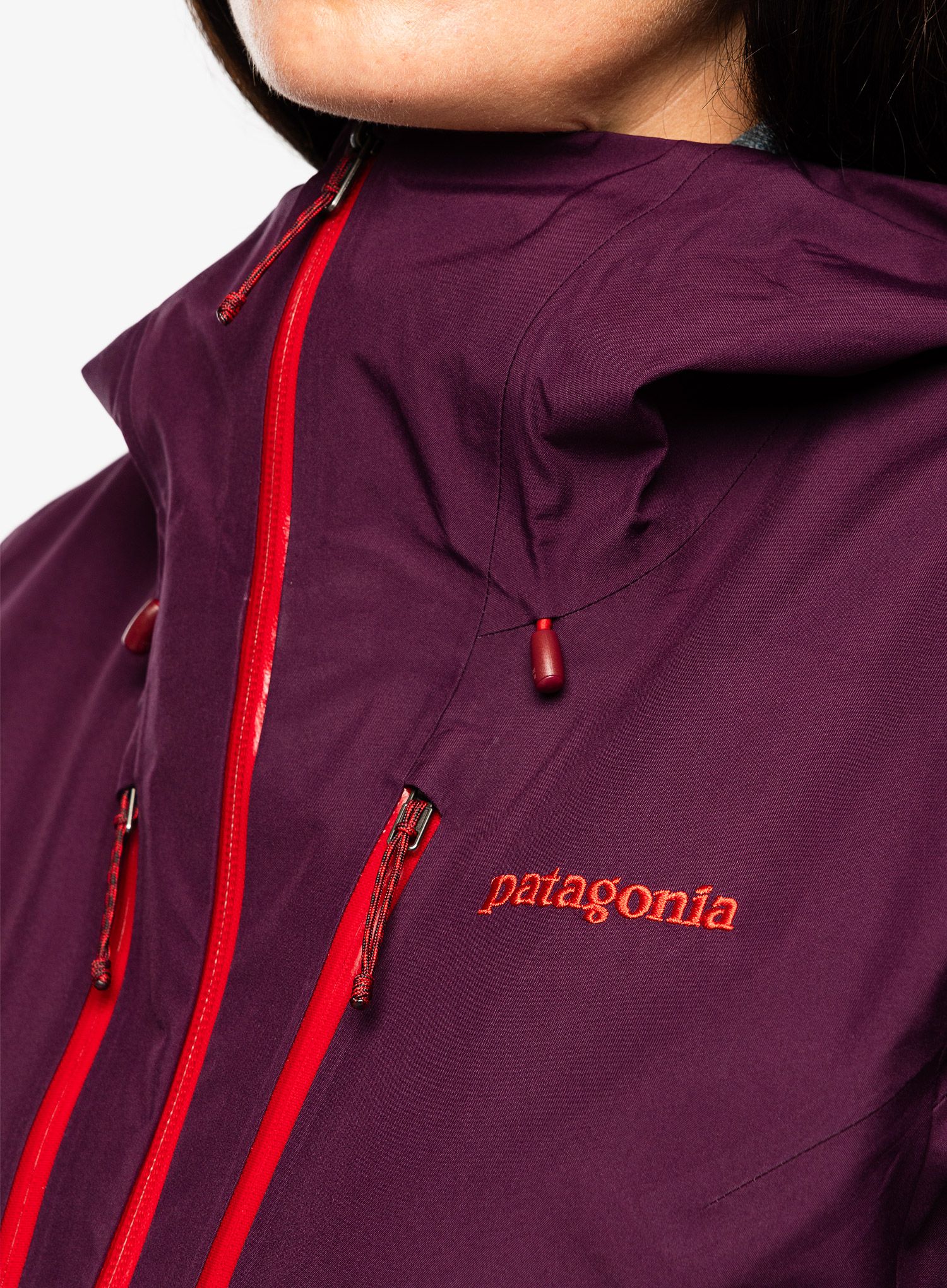 Ženska jakna s membranom Patagonia Triolet Jkt - night plum
